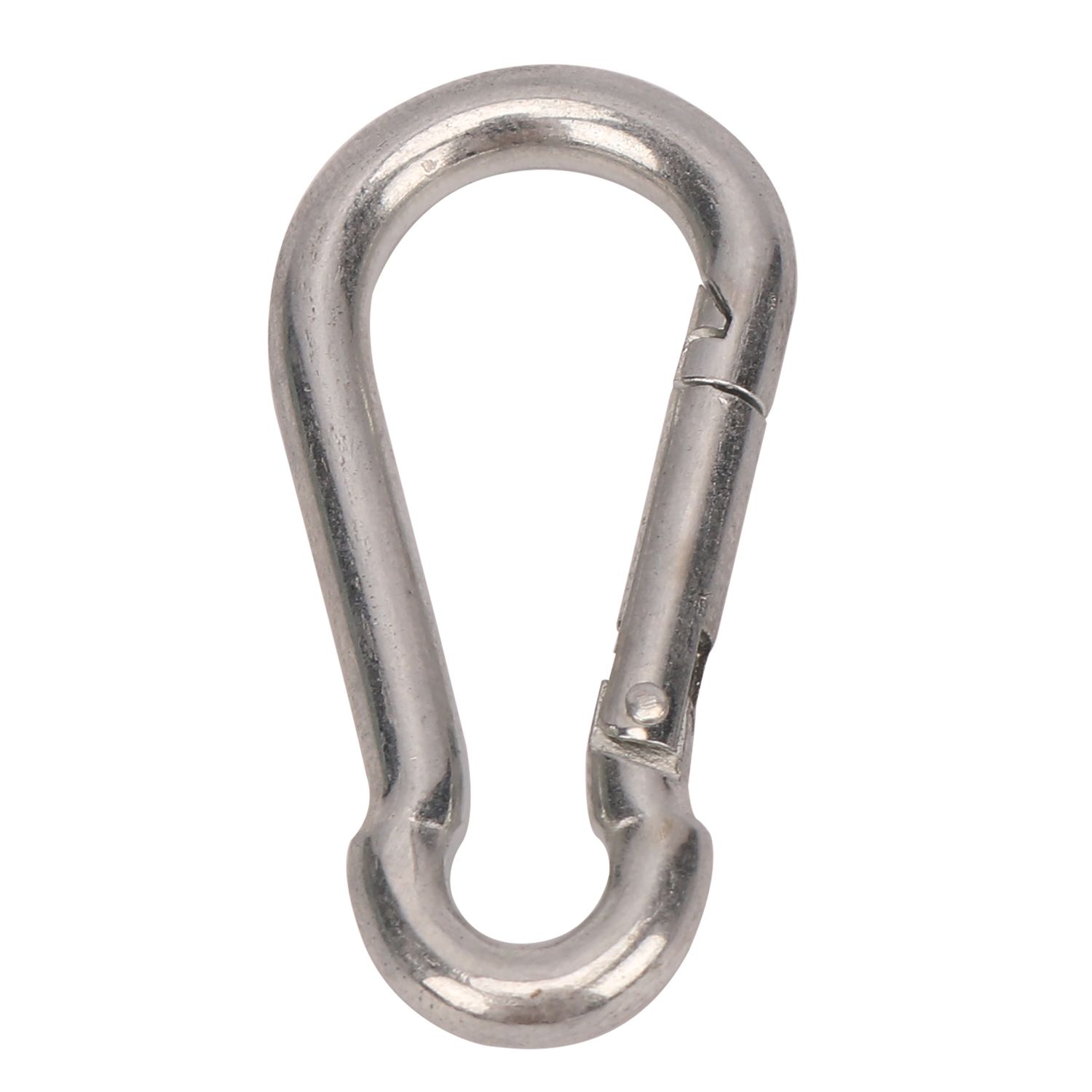 Essentials Karabiners Silver 40mm x 4mm 2 Pack (954FE)