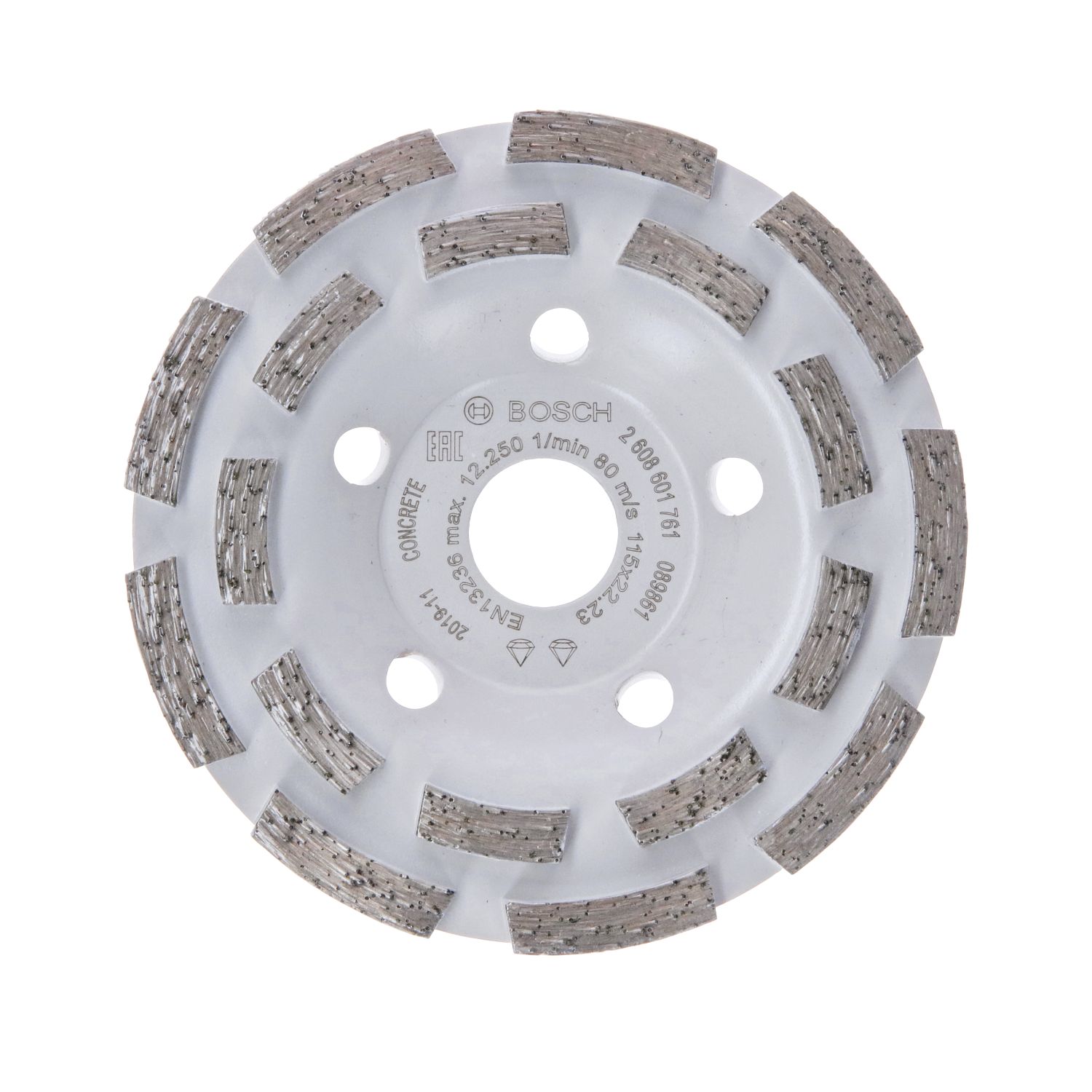 Bosch Masonry Diamond Grinding Cup 115mm (4 1/2") x 22.23mm (954VV)