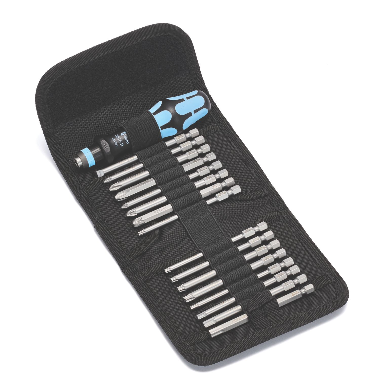 Wera Kraftform Kompakt 60 Stainless Interchangeable Screwdriver Set 17 Pieces (955FP)