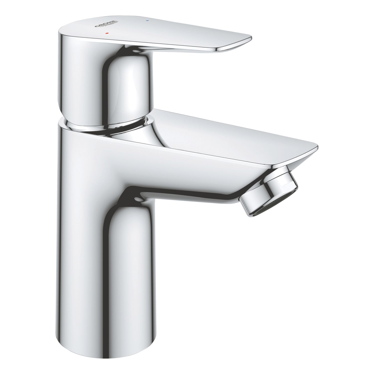 Grohe Start Edge Chrome 147mm Cloakroom Lever Mono Basin Mixer Tap (956PJ)