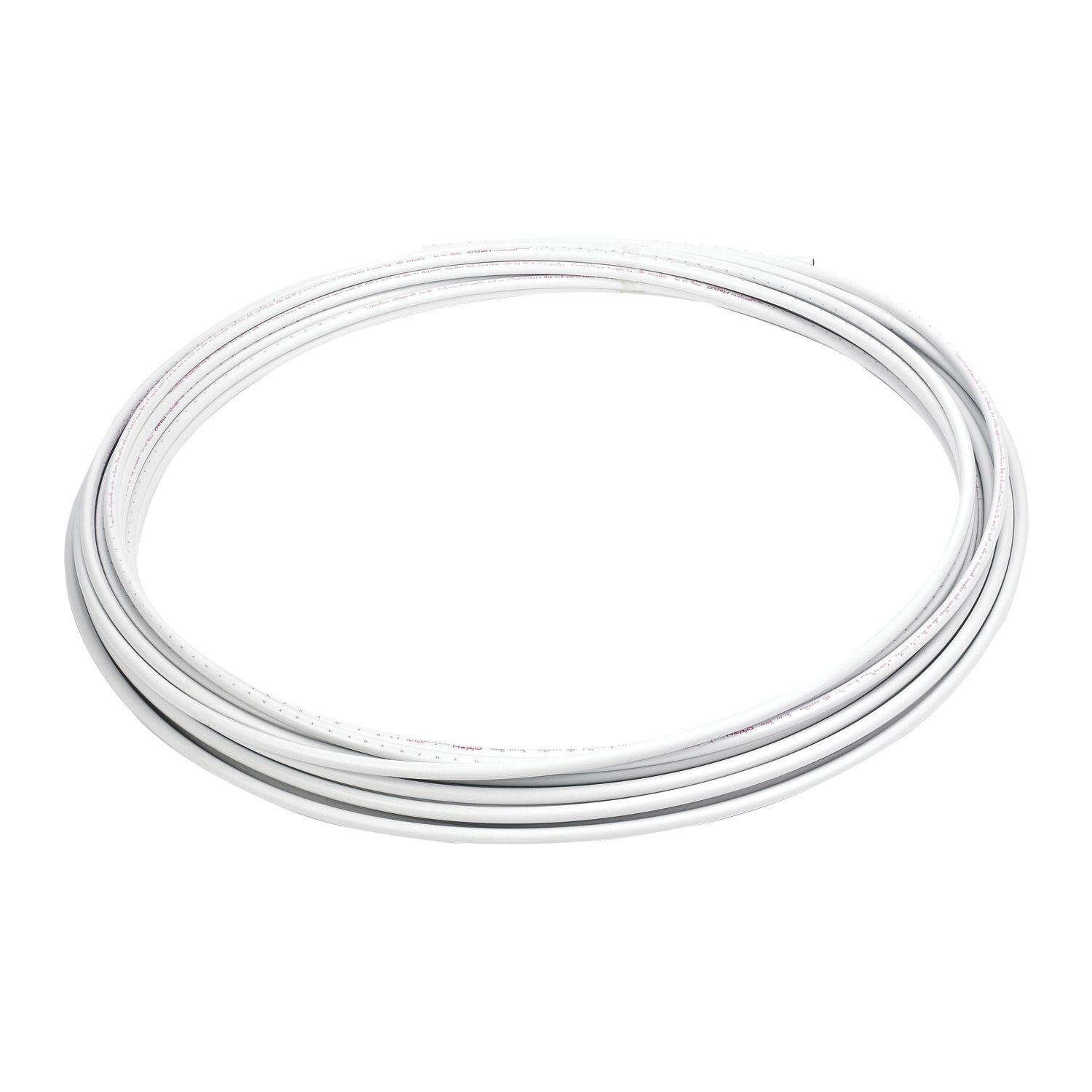 Hep2O HXX25/10W Push-Fit Polybutylene Barrier Coil Pipe 10mm x 25m White (9570F)