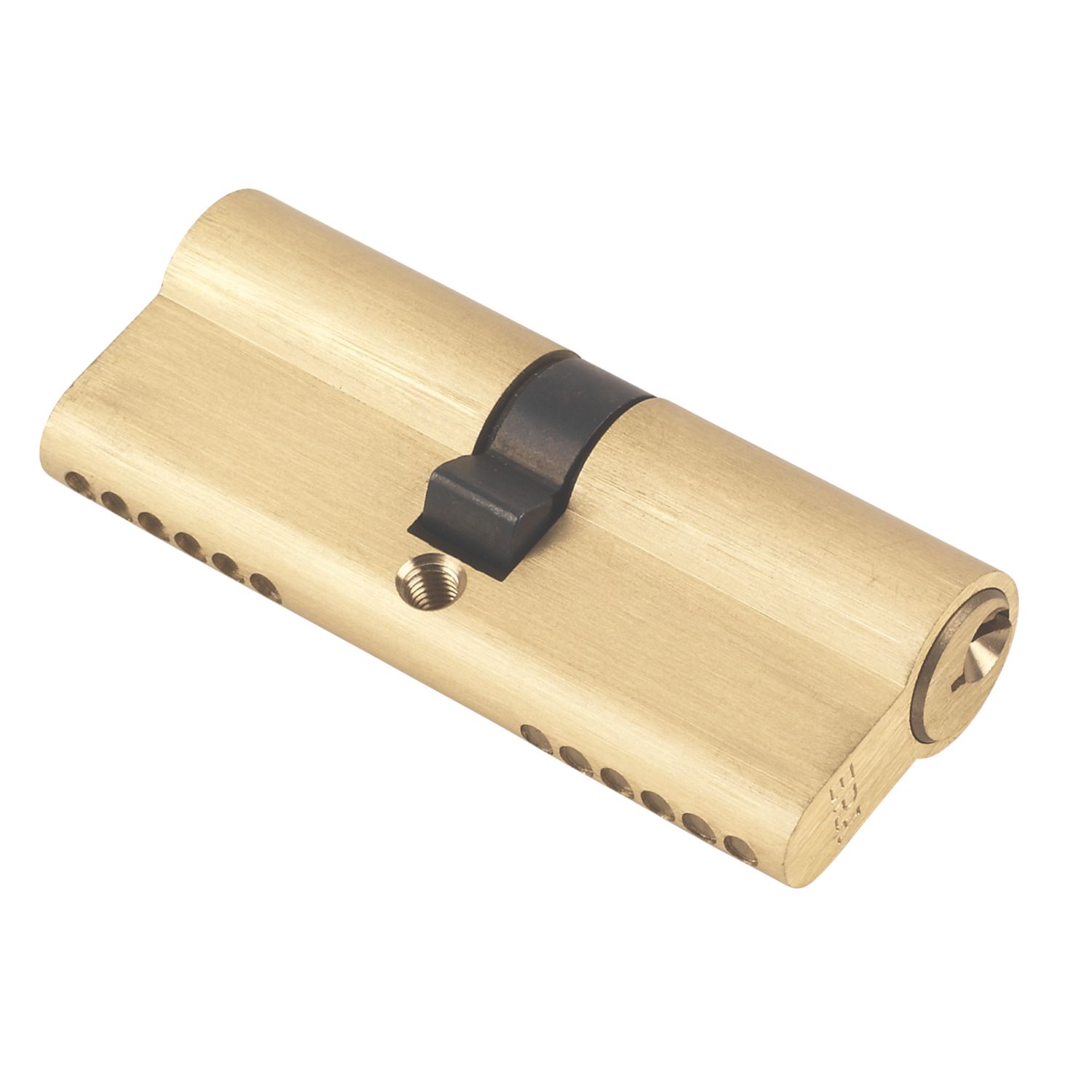 ERA 6-Pin Euro Cylinder Lock 40-40 (80mm) Brass (95782)