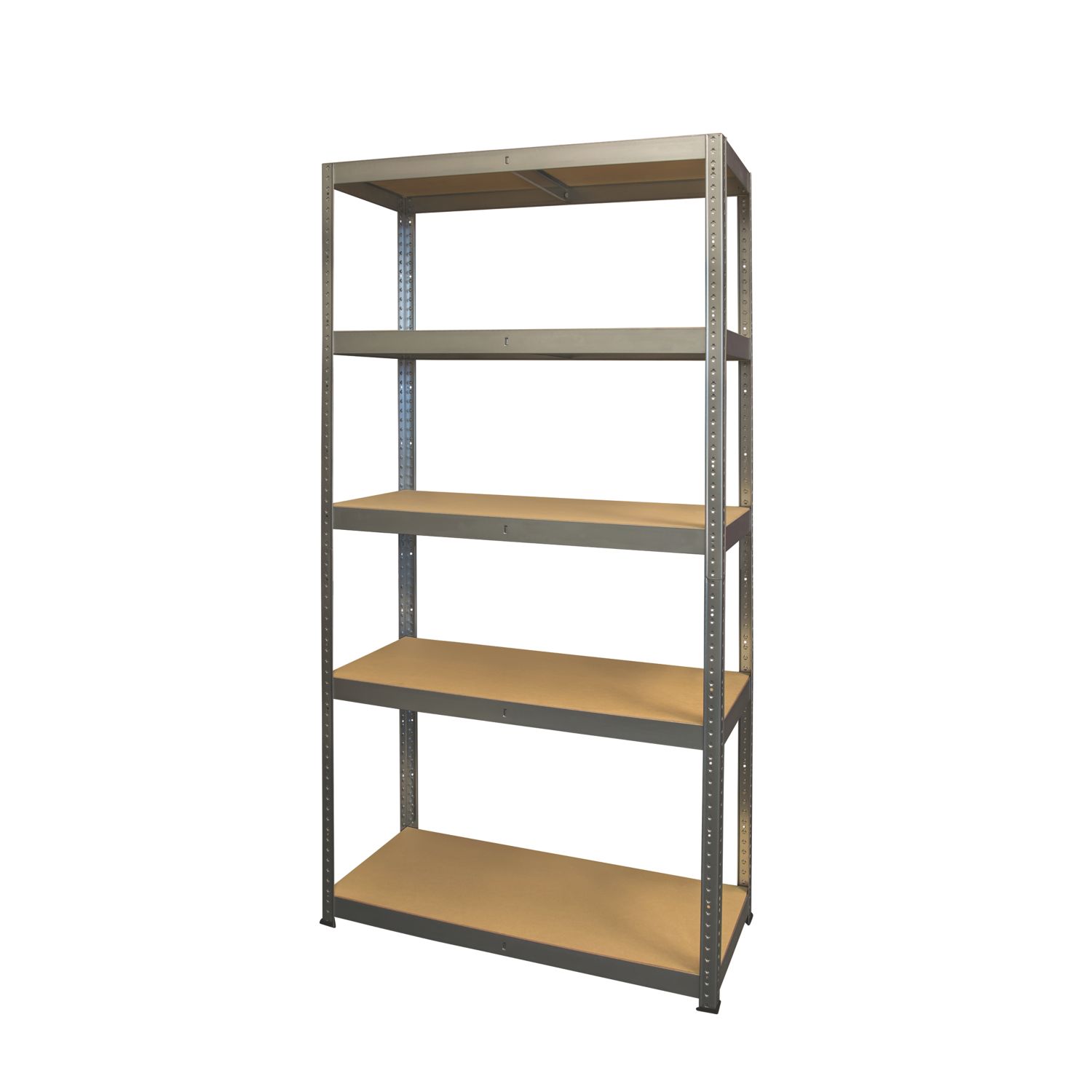 Essentials 5-Tier Metal Garage Shelving Unit 900mm x 450mm x 1800mm (957RK)