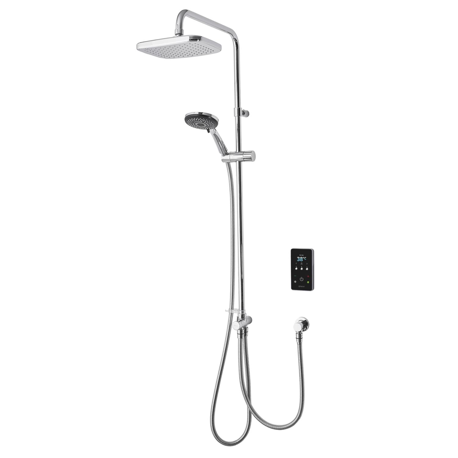 Triton Envi DuElec Chrome 10.5kW Thermostatic Electric Shower (958JW)