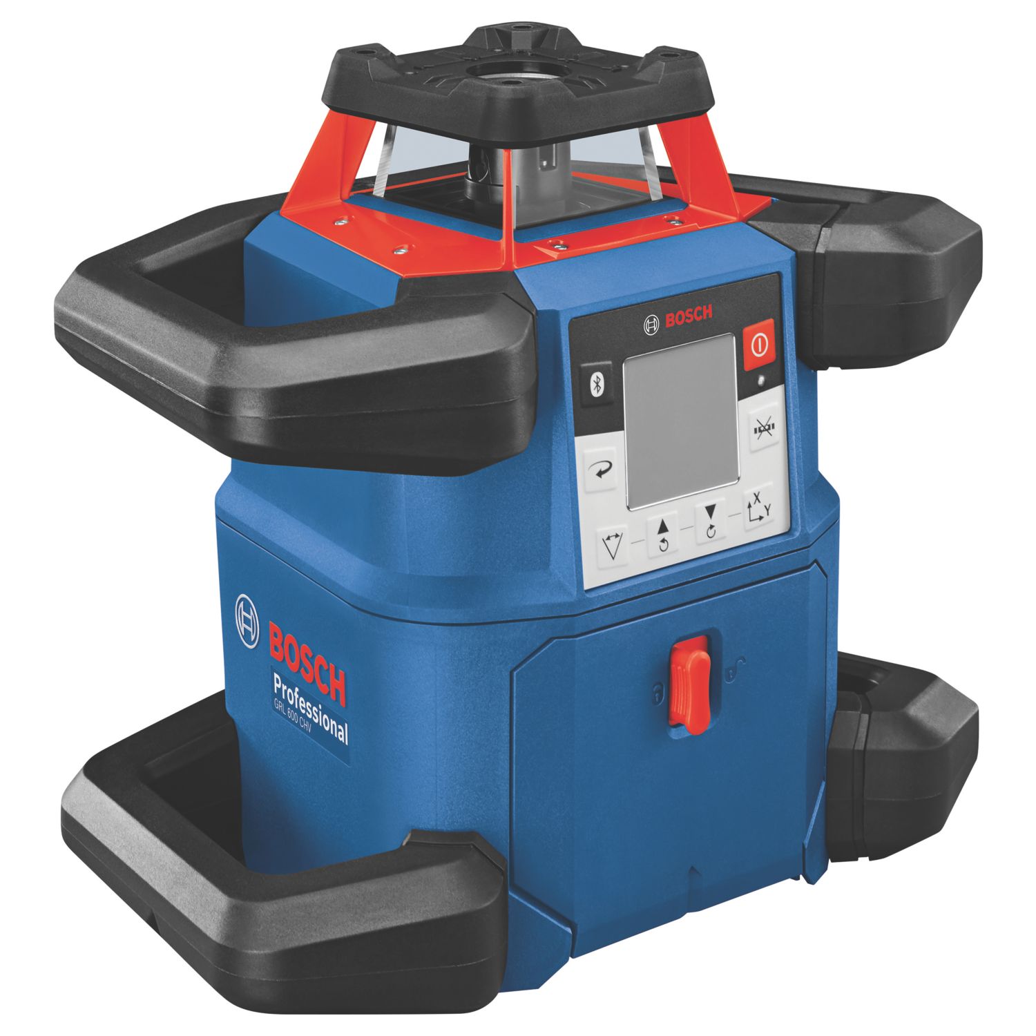 Bosch GRL 600 CHV 18V 1 x 4.0Ah Li-Ion ProCORE18V Red Self-Levelling Rotary Laser Level With Receiver (959KR)