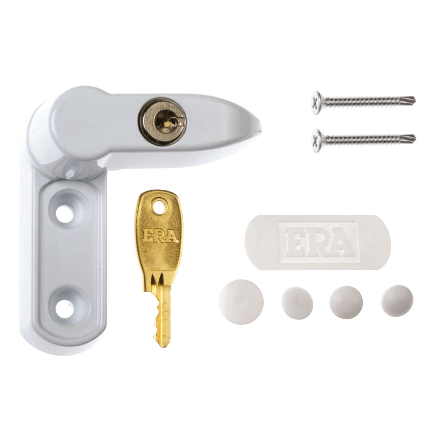ERA 73mm PVCu Locking Window Snaplock White (9600T)