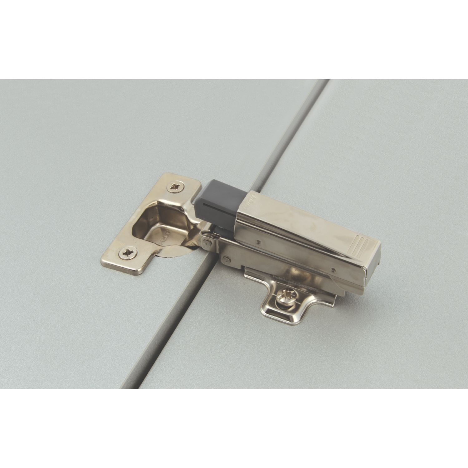 Blum Lipstick Satin Nickel Hinge Soft-Closers 80mm 2 Pack (9601J)