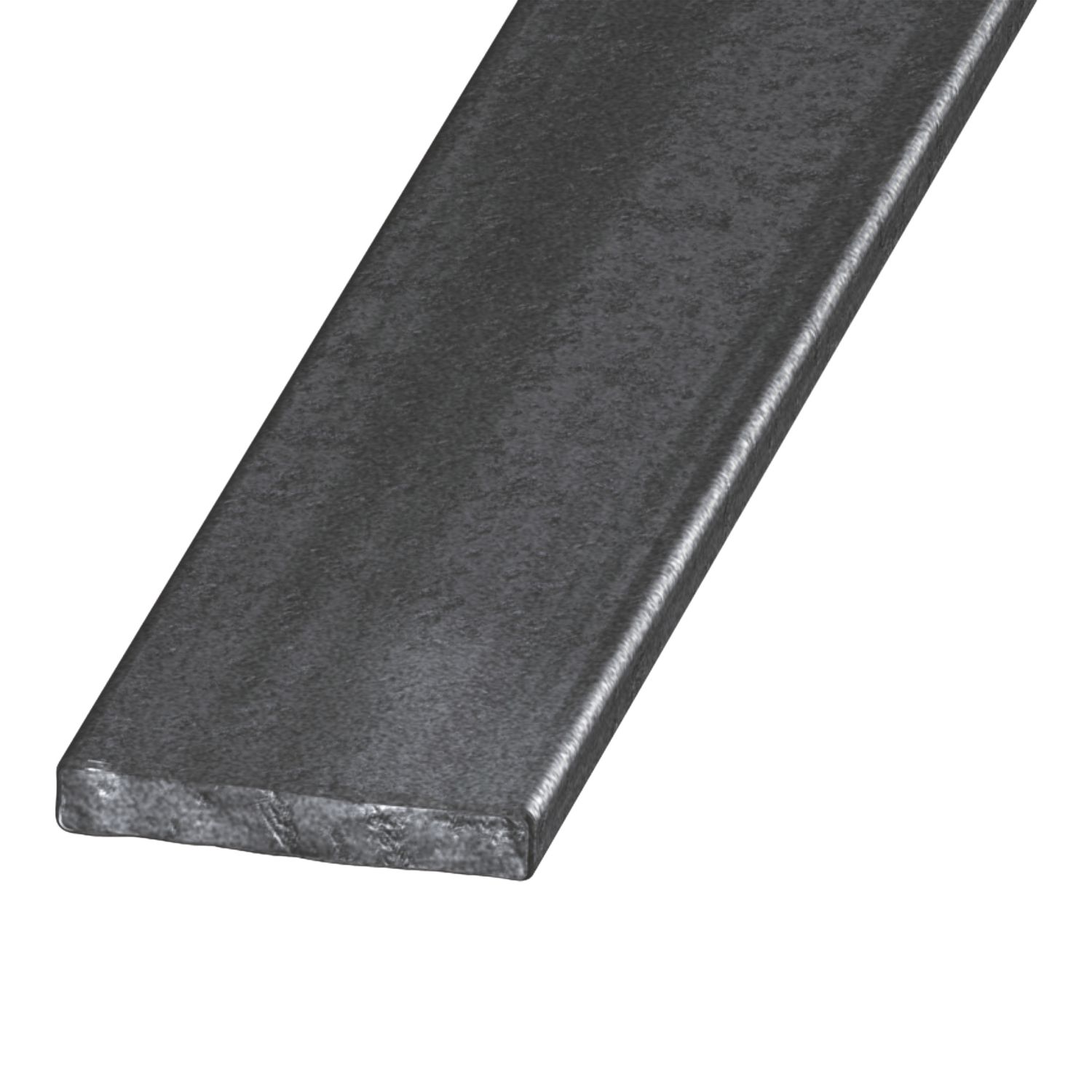 Essentials Black Flat Profile 1m x 25mm x 4mm (960CP)