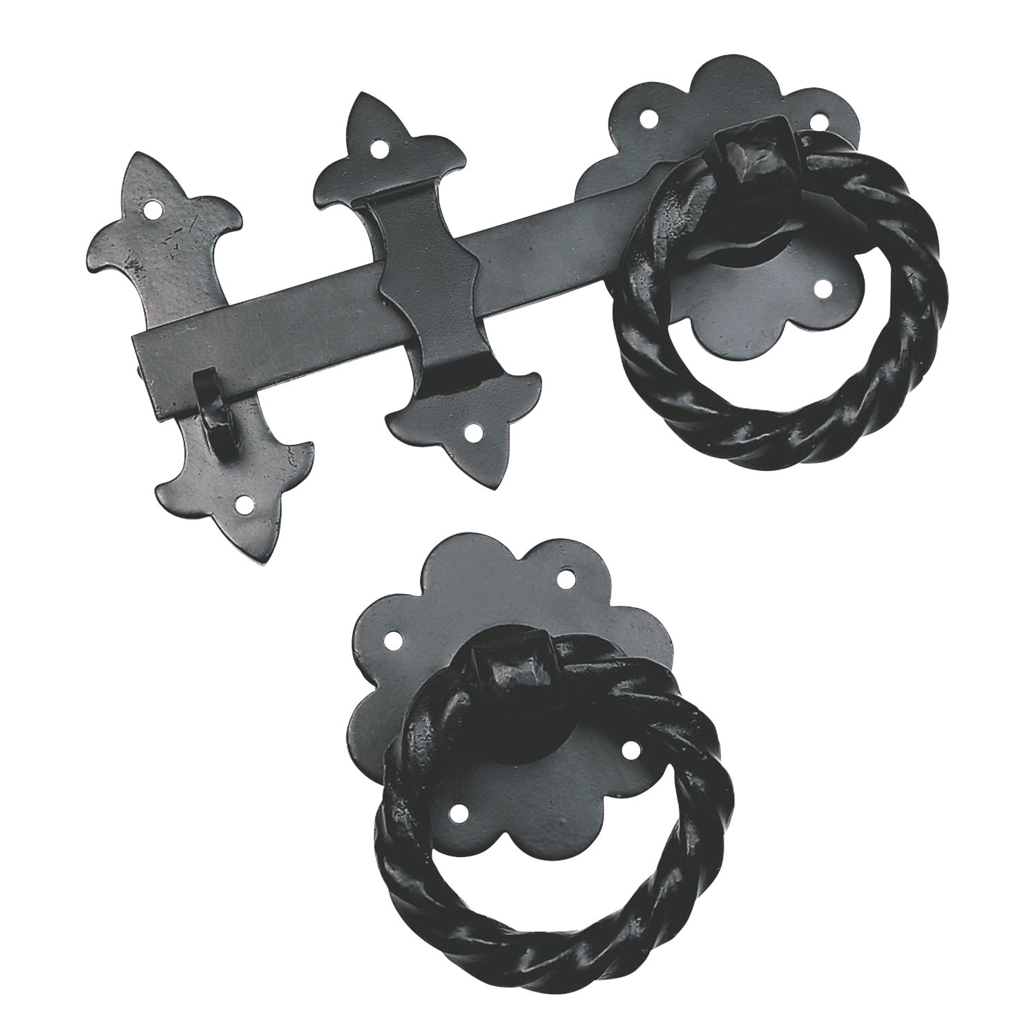 Smith & Locke Gate Latch Antique Black 240mm (9628X)