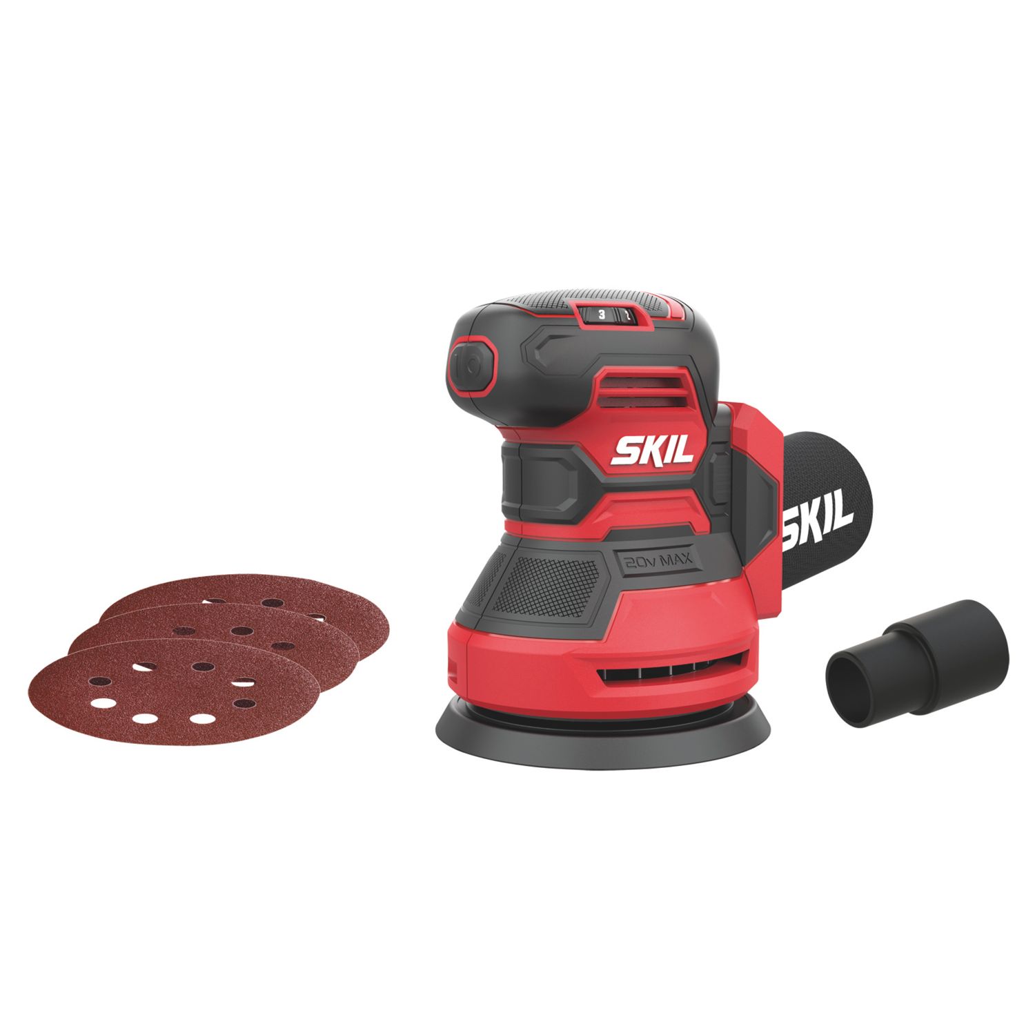 Skil SR1E3745CA 125mm 20V Li-Ion PWRCORE 20 Cordless Random Orbital Sander - Bare (963AJ)