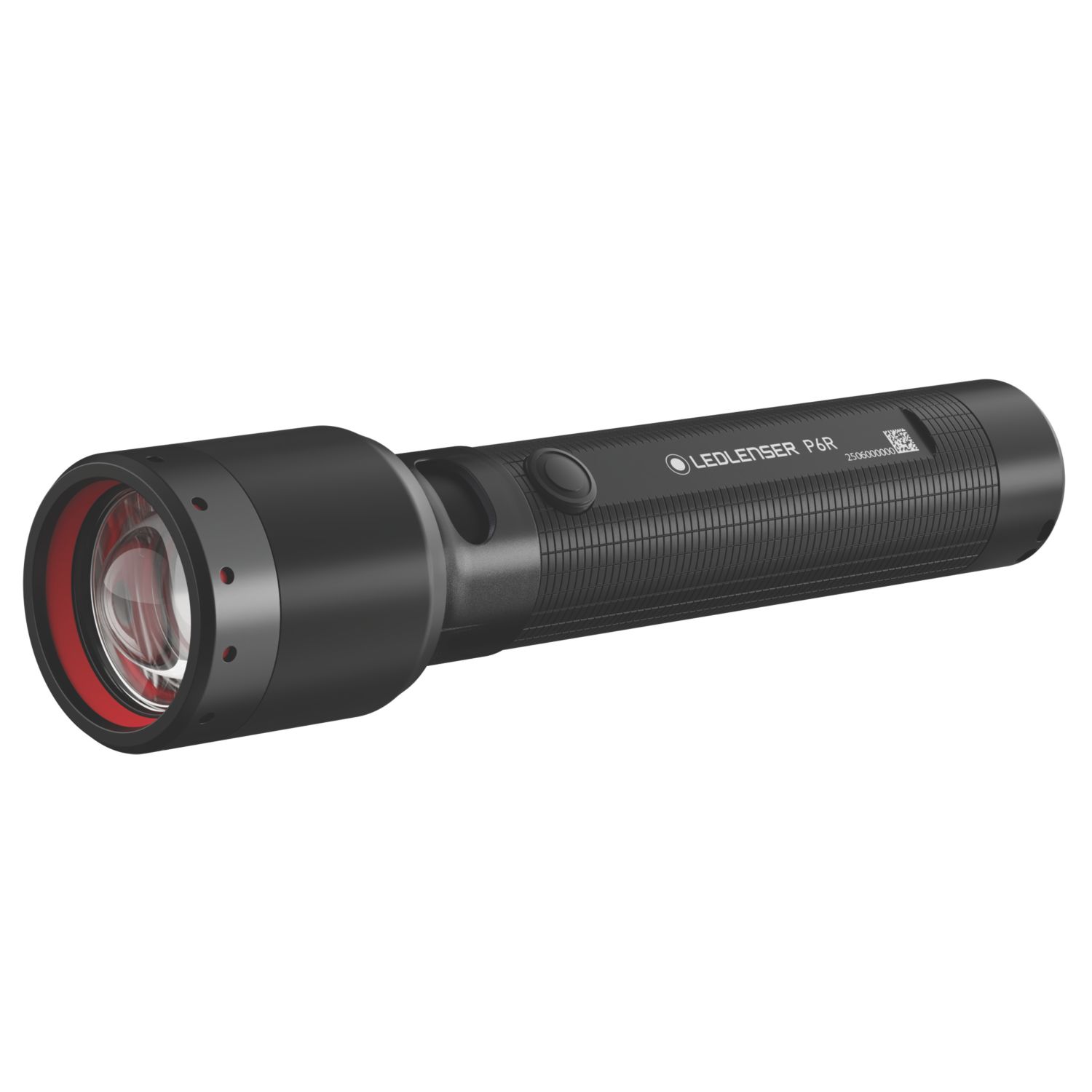 LEDlenser P6R Rechargeable LED Torch Black 1200lm (963CW)