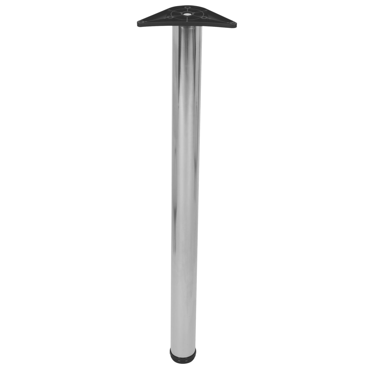 Rothley Worktop Leg Polished Steel 870-895mm (963PP)