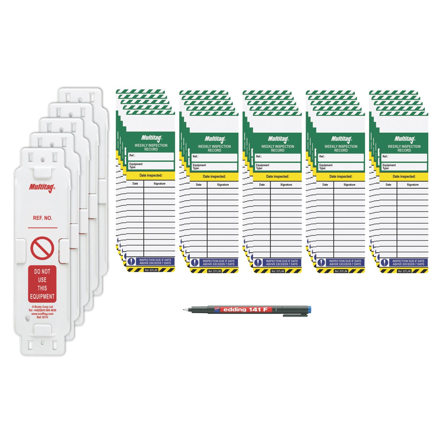 Scafftag Multitag Kit 31 Pieces (963YU)