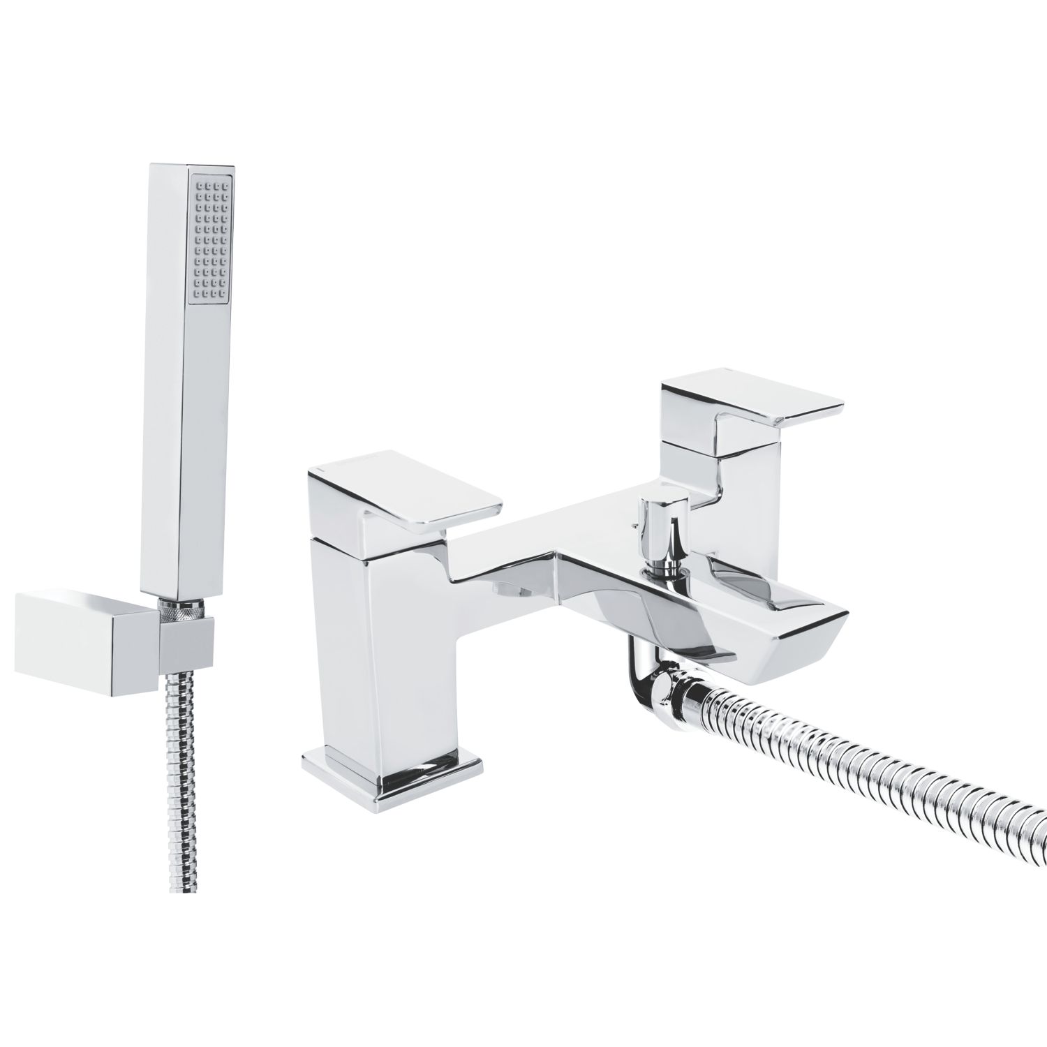 Bristan Cobalt Deck Mounted Bath/Shower Mixer Chrome (964JE)