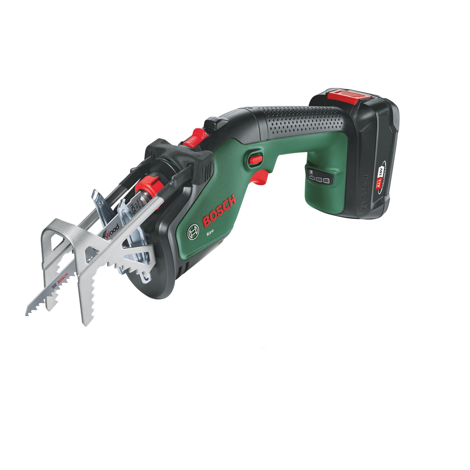 Bosch KEO 18V 1 x 2.0Ah Li-Ion Cordless Garden Saw (964PF)