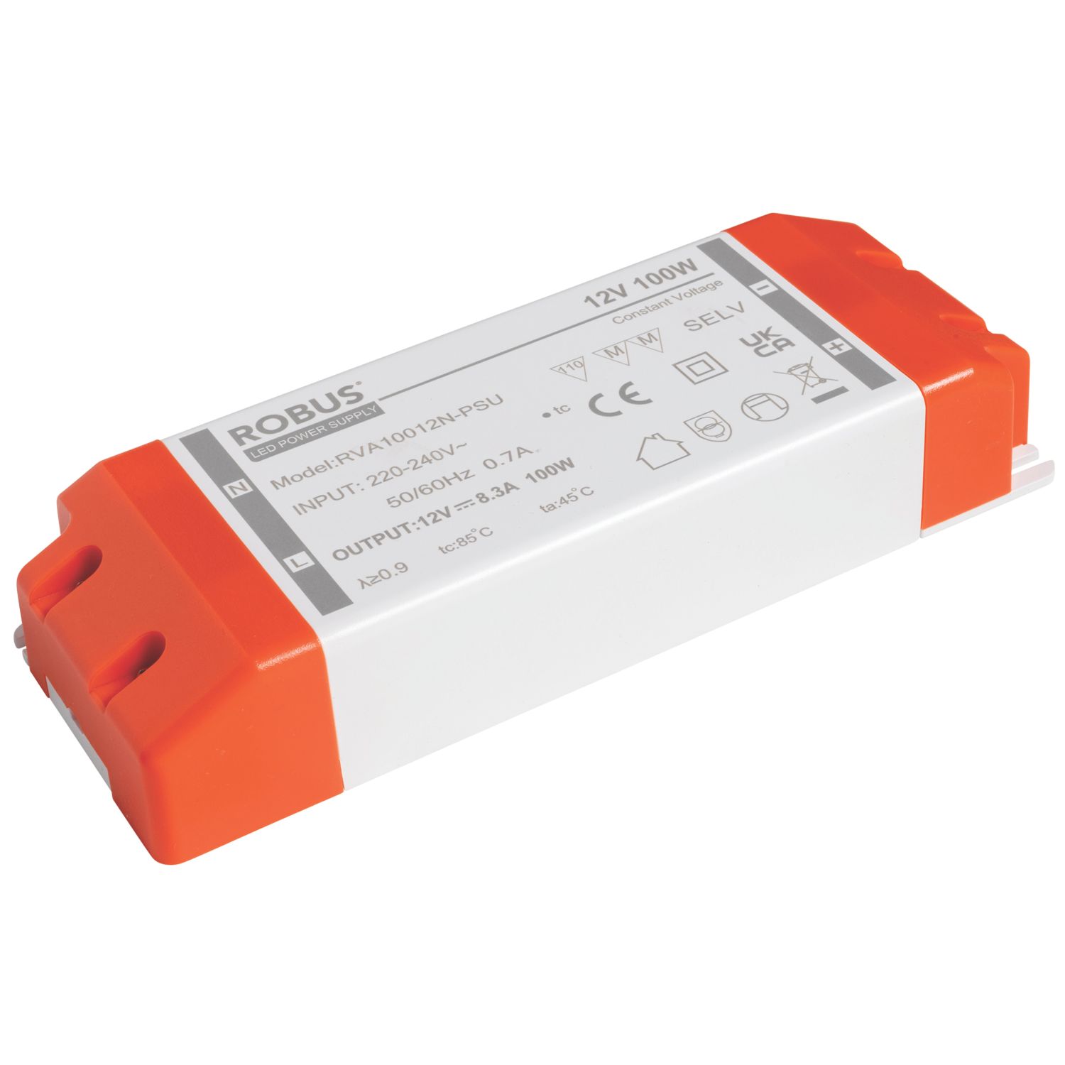 Robus Vegas 12V Constant Voltage LED Driver 15W (966CH)