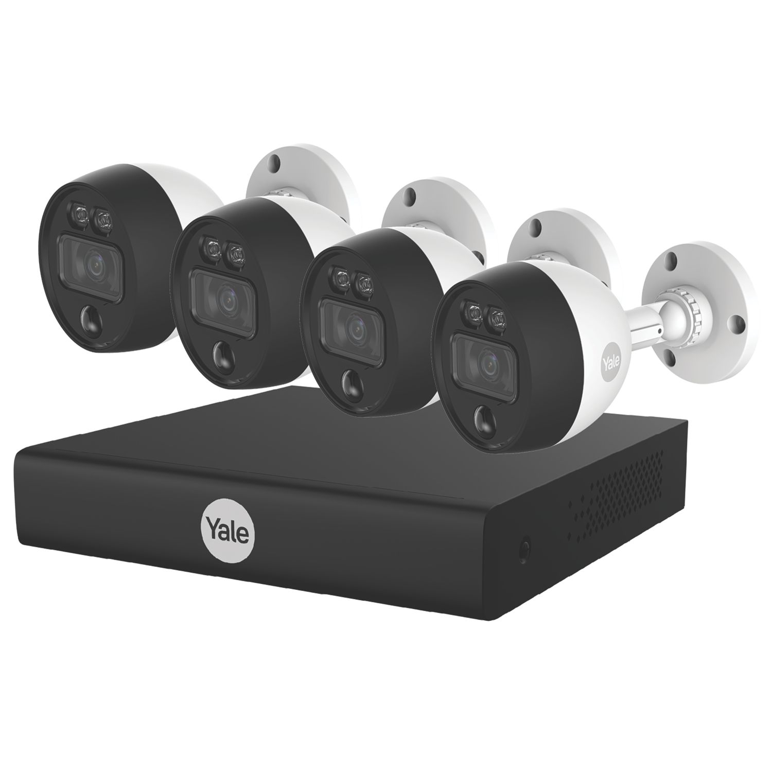Yale YSV-4CSMD-8CK 1TB 8-Channel 1080p Smart Motion CCTV Kit incl. XVR & 4 x 1080p Indoor & Outdoor Cameras (966KN)
