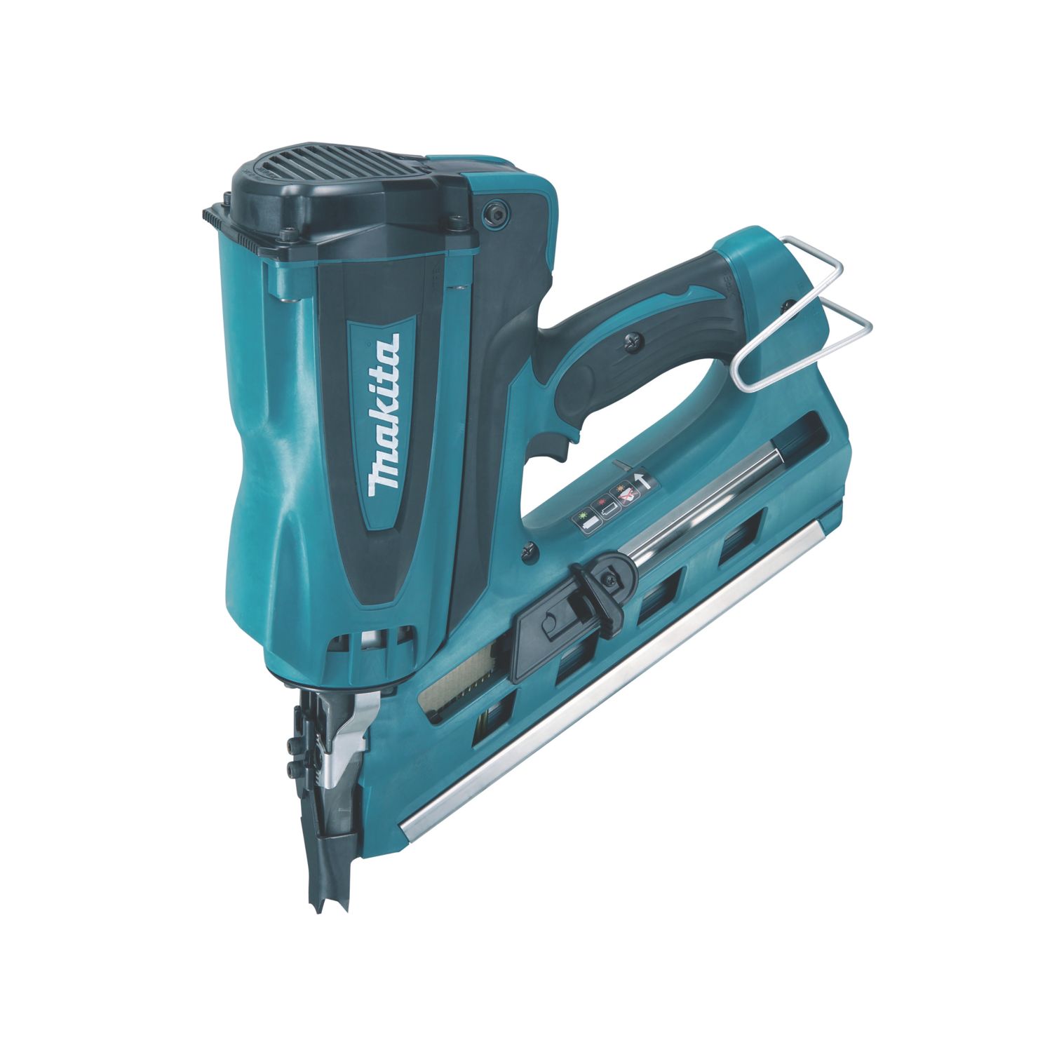 Makita GN900SE 90mm 7.2V 2 x 1.5Ah Li-Ion First Fix Cordless Gas Nail Gun (966XJ)