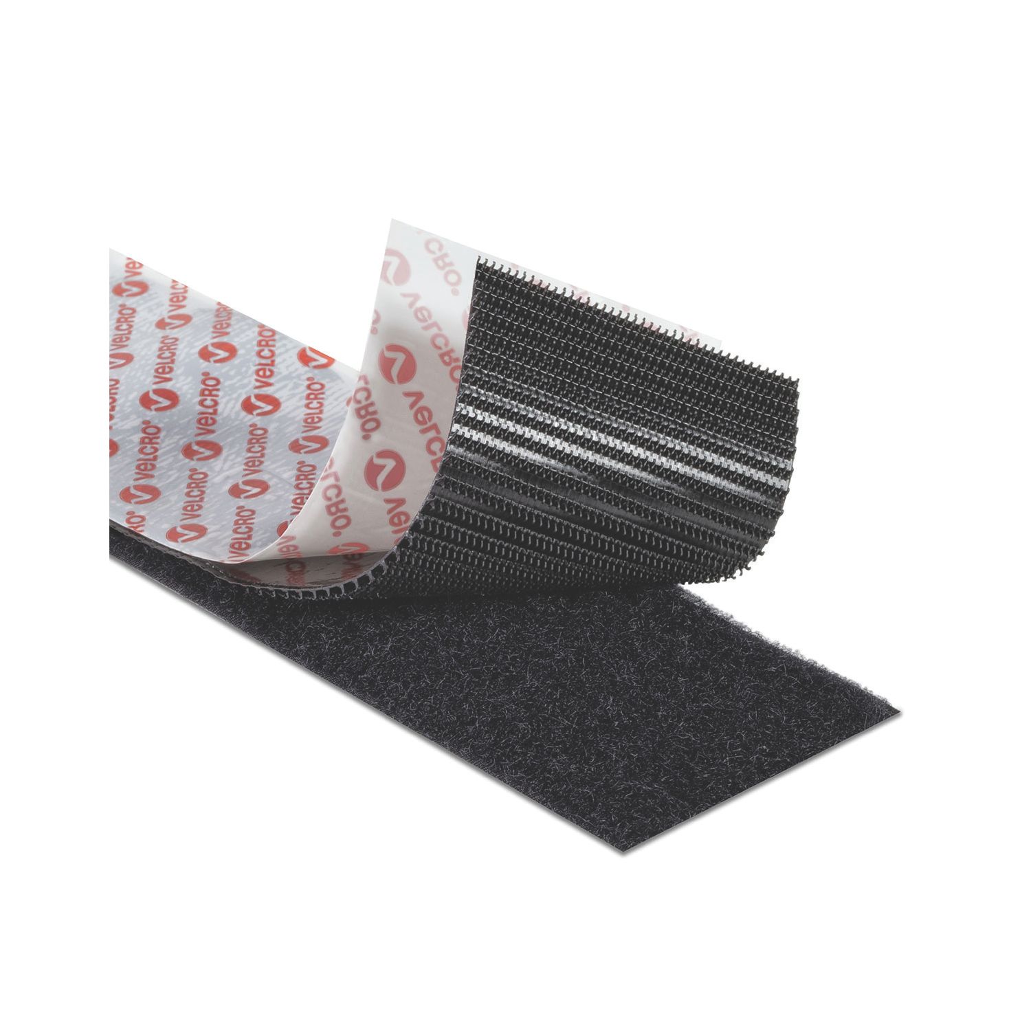 Velcro Brand Black Heavy Duty Stick-On Tape 2.5m x 50mm (96771)