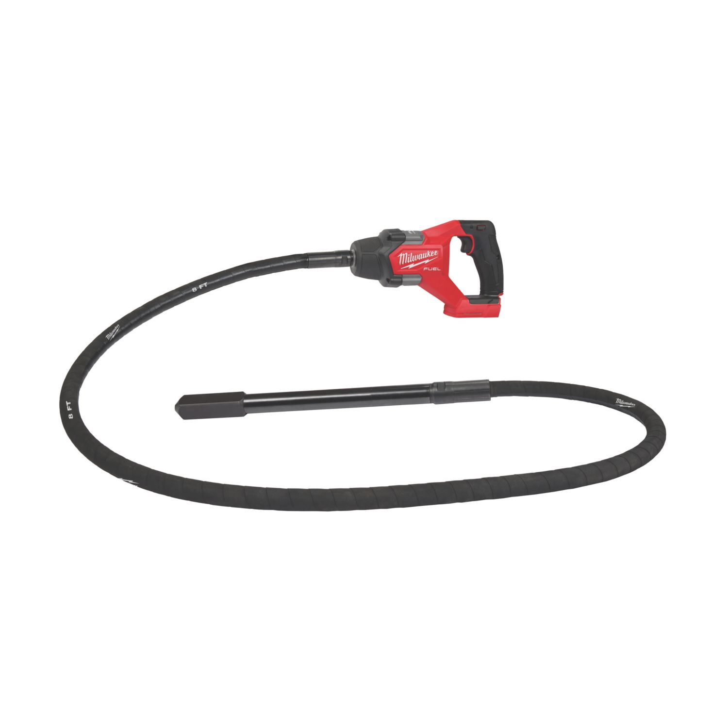 Milwaukee M18 FCVN24-0 FUEL 18V Li-Ion RedLithium High Output Brushless Cordless Needle Concrete Vibrating Poker 2.4m - Bare (968GE)