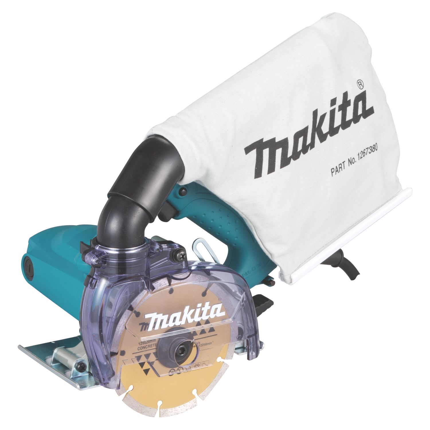 Makita 4100KB/1 125mm Electric Dustless Stone Cutter 110V (968HF)