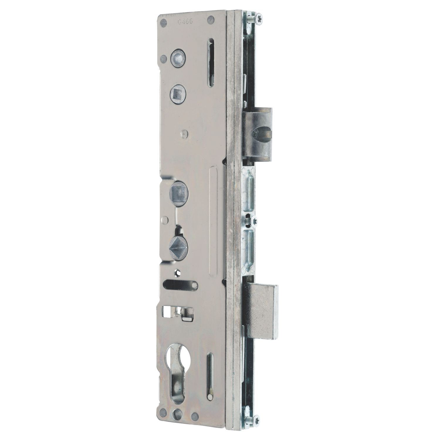 Yale Doormaster Silver Gearbox Latch & Deadbolt 57mm Case - 45mm Backset (9691T)