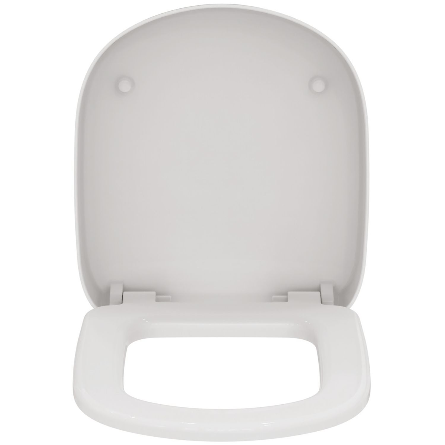 Ideal Standard Tempo Short Projection Toilet Seat & Cover Duraplast White (969HM)