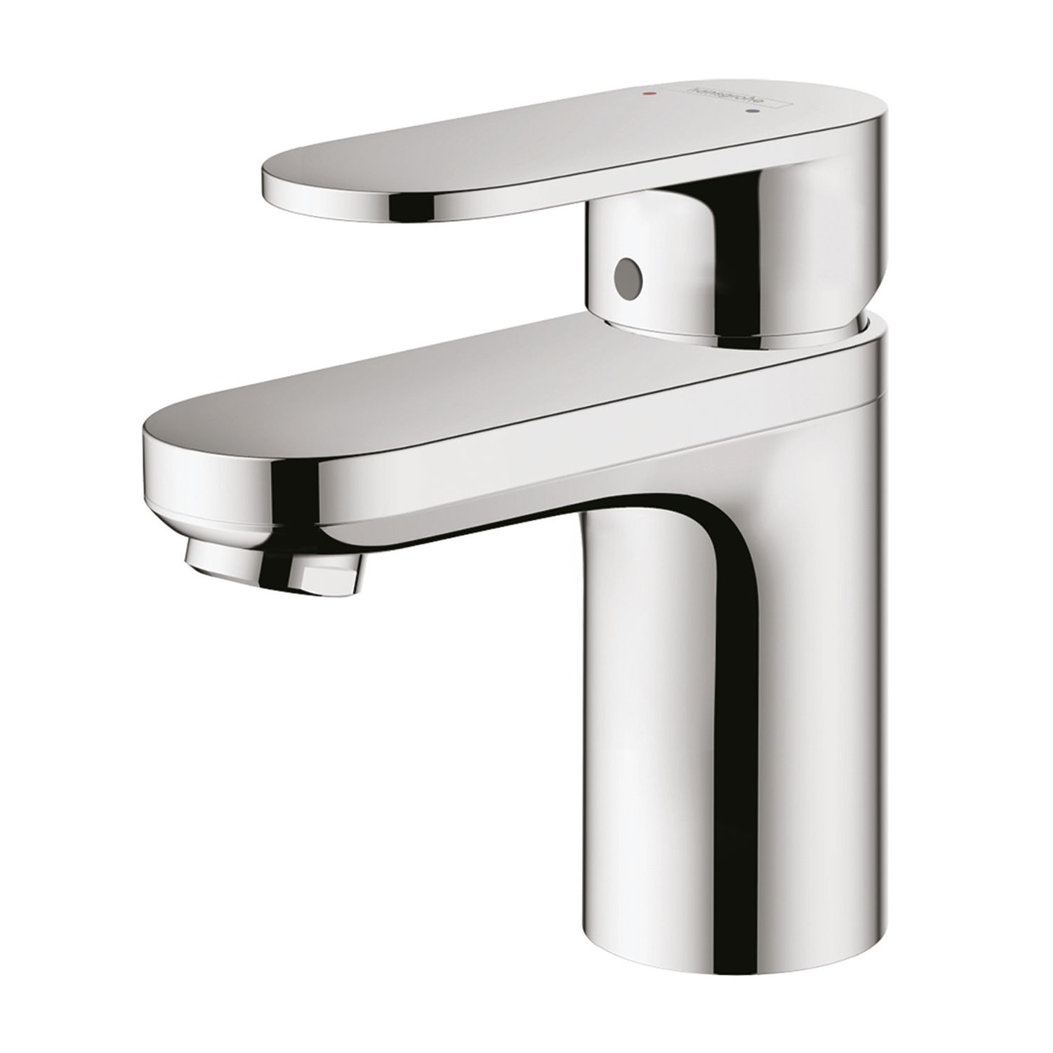 Hansgrohe Vernis Blend Chrome 126mm Cloakroom Lever Mono Basin Mixer Tap With Pop-Up Waste (969VK)