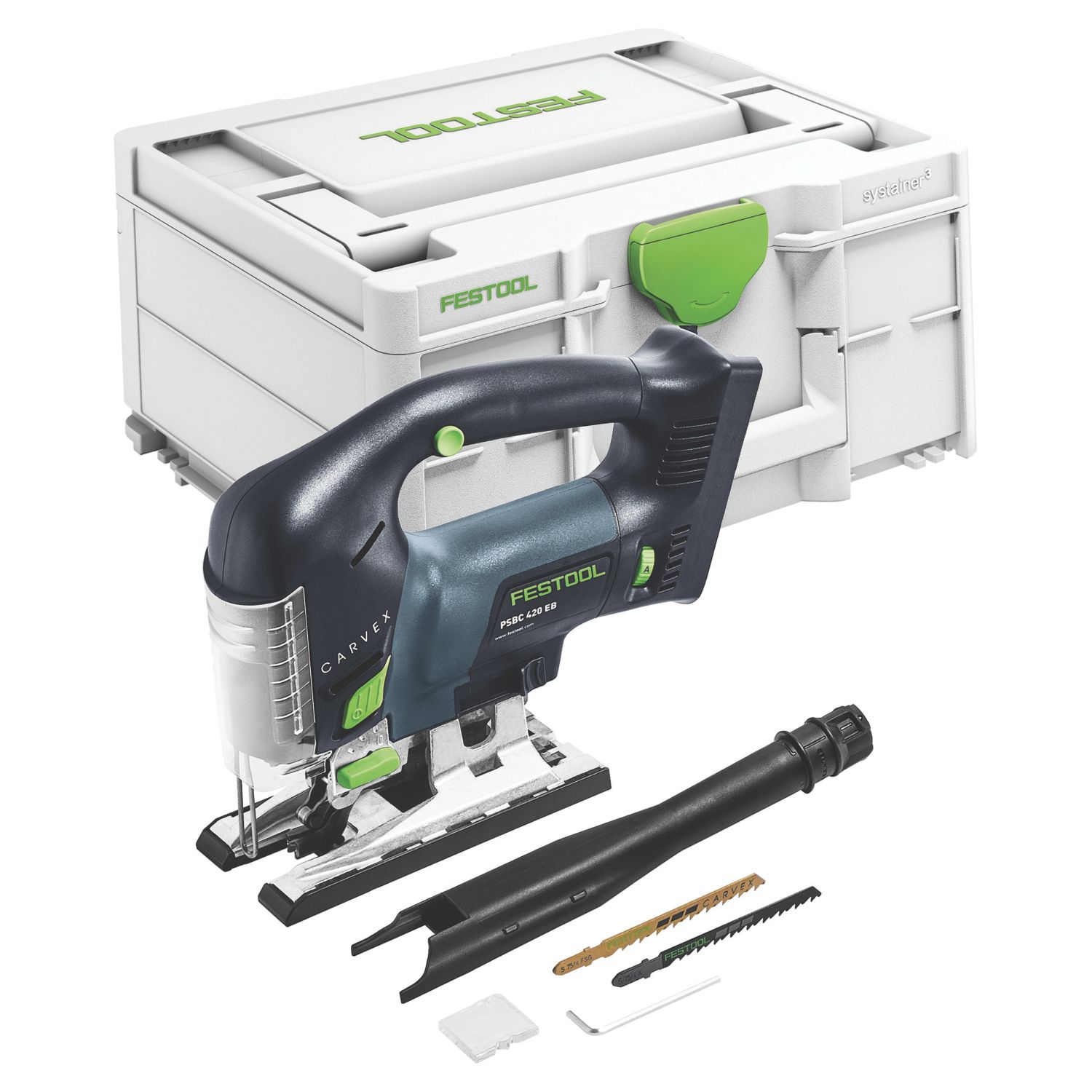 Festool PSBC 420 EB-Basic CARVEX 18V Li-Ion Brushless Cordless Jigsaw - Bare (970HA)