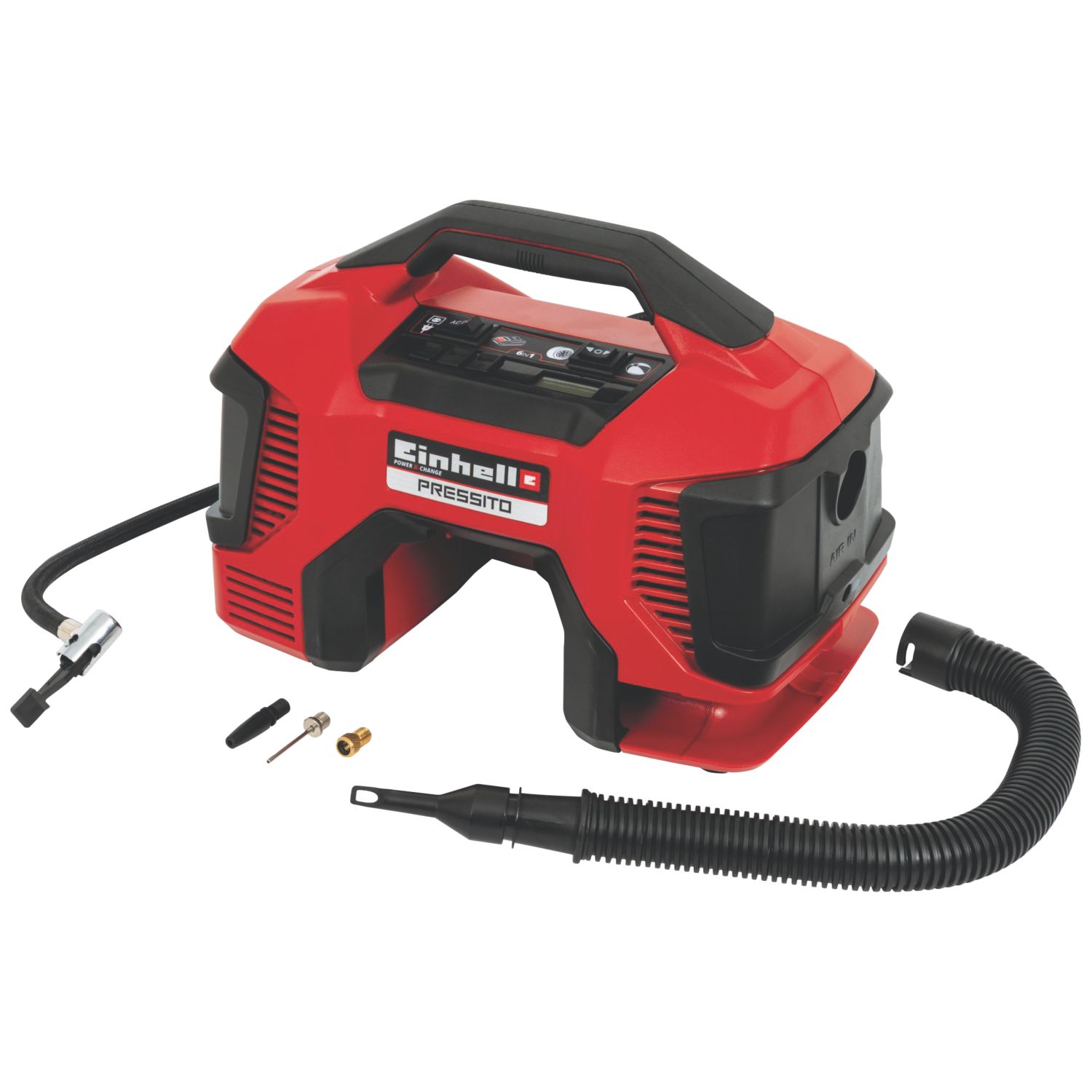 Einhell Pressito 18V Li-Ion Power X-Change Cordless Hybrid-Compressor - Bare (972TH)