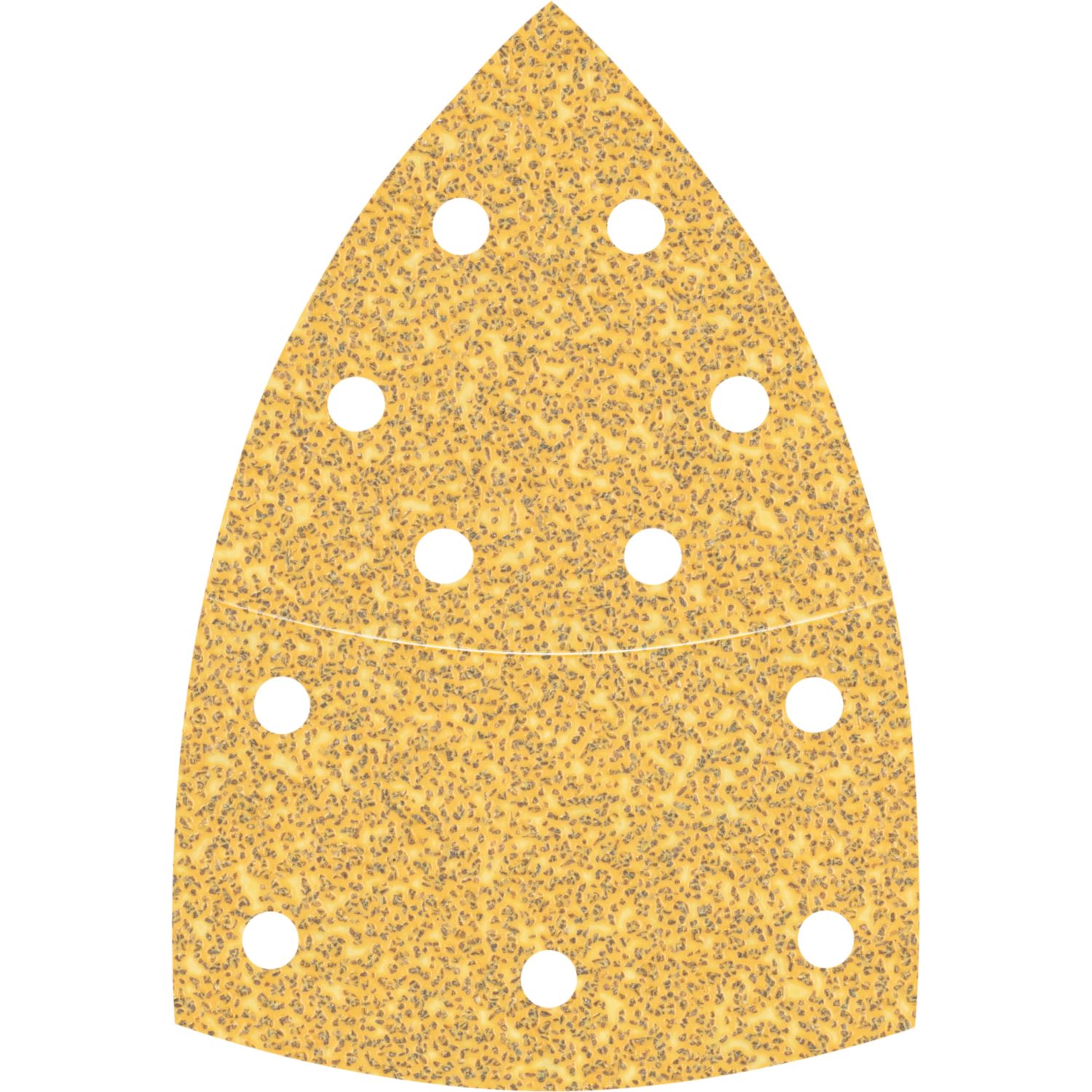 Bosch Expert C470 40 Grit 11-Hole Punched Multi-Material Sandpaper 102mm x 62mm 10 Pack (973VV)
