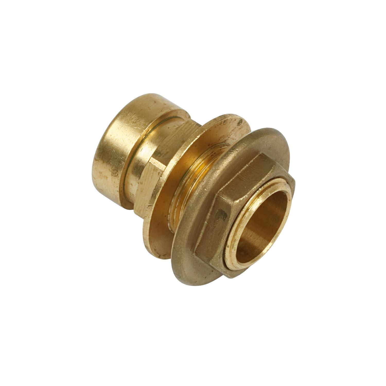 Tectite Sprint Brass Push-Fit Tank Connector 22mm (97469)