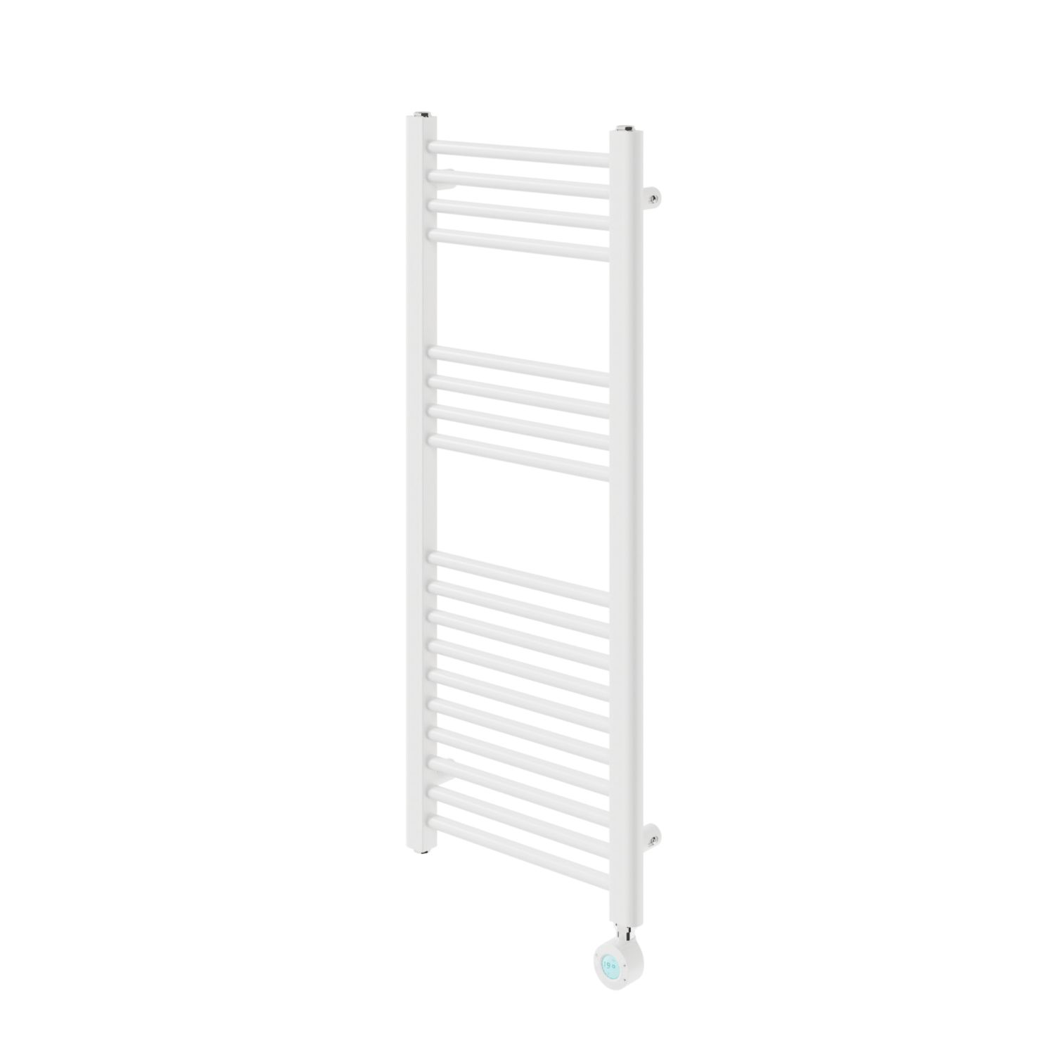 Flomasta 1000mm x 400mm 853BTU White Flat Electric Towel Radiator (975CL)
