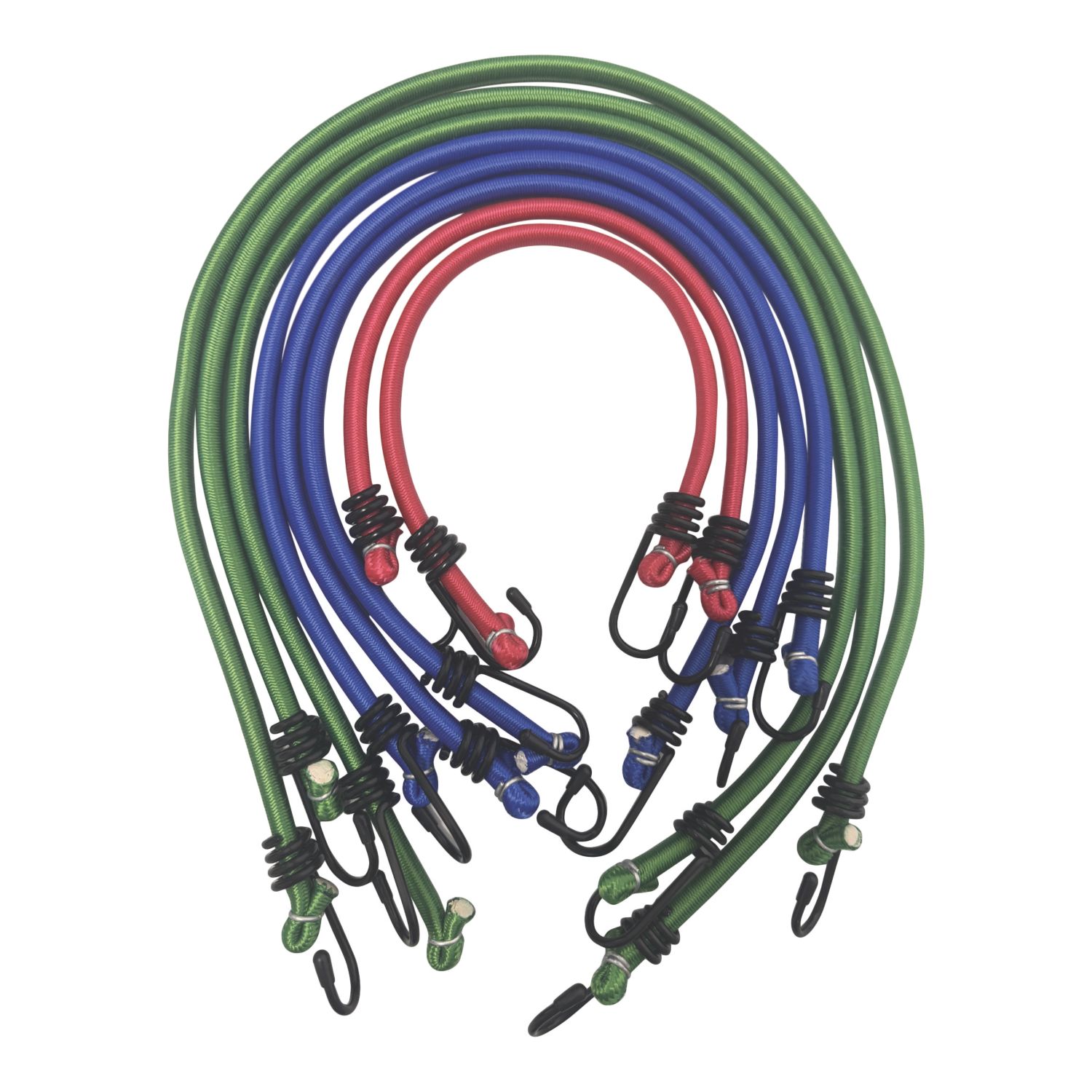 Smith & Locke Bungee Cord Set 8 Pieces (976AH)