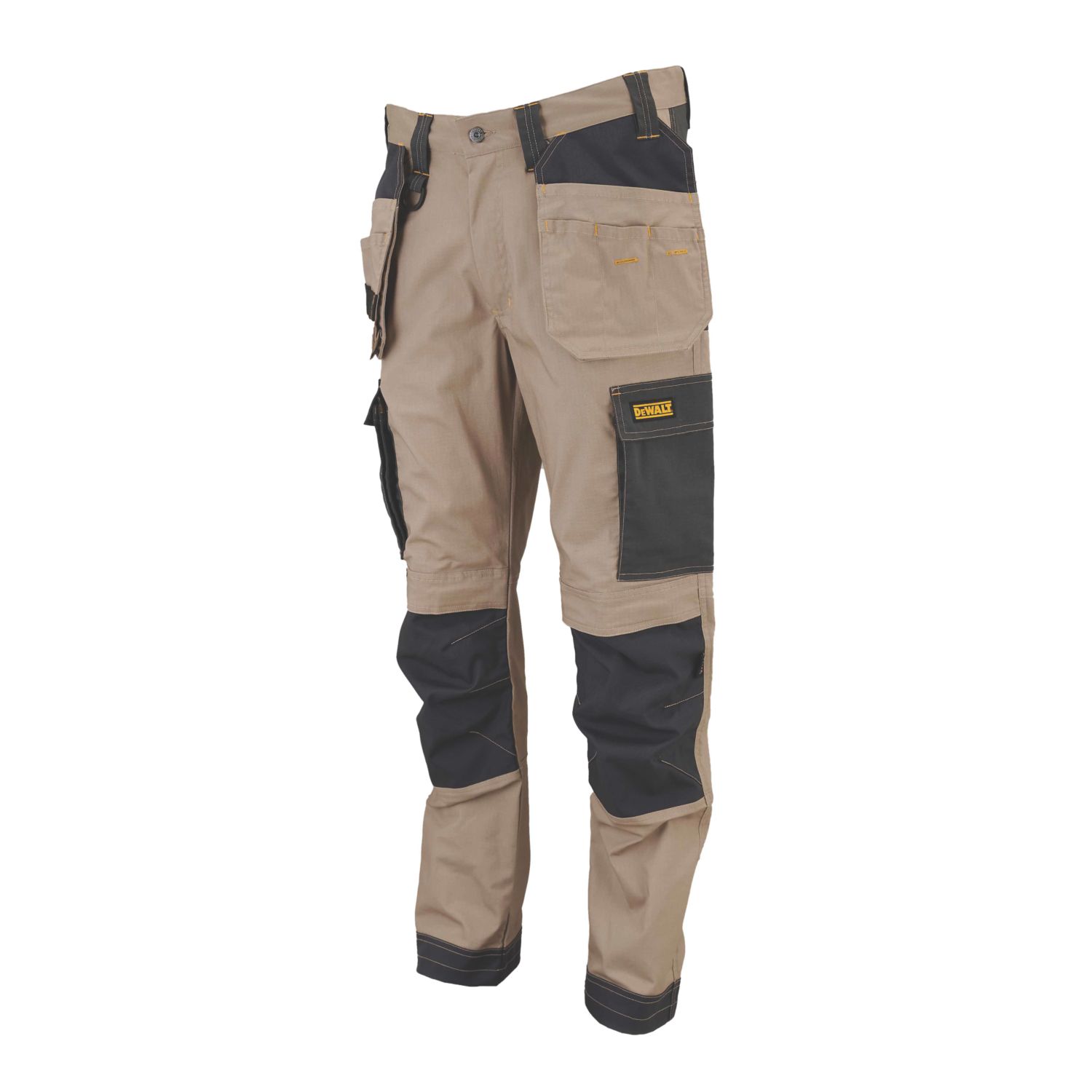 DEWALT Barstow Work Trousers Stone 32" W 31" L (976VE)