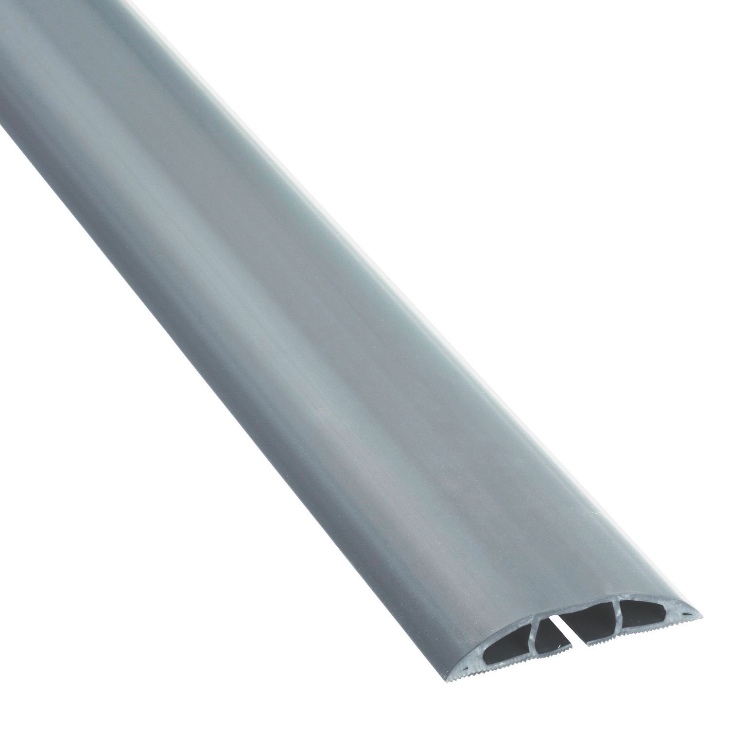 D-Line Light Duty Floor Cable Cover 1.8m Grey (977HV)
