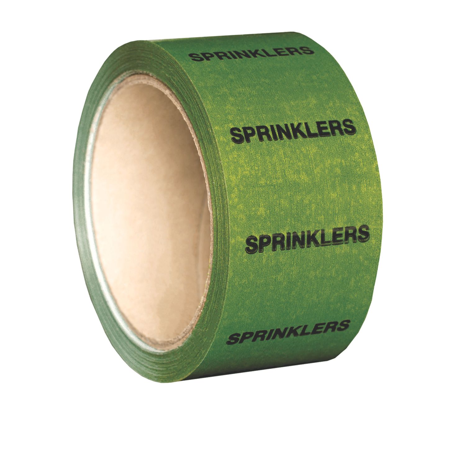 Essentials Sprinklers Pipe Marking Tape Green 33m x 50mm (977YU)