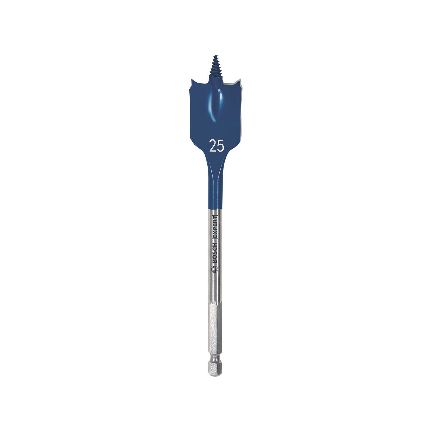 Bosch Expert Self Cut Speed Hex Shank Flat Wood Spade Drill Bit 25mm x 152mm (980AK)