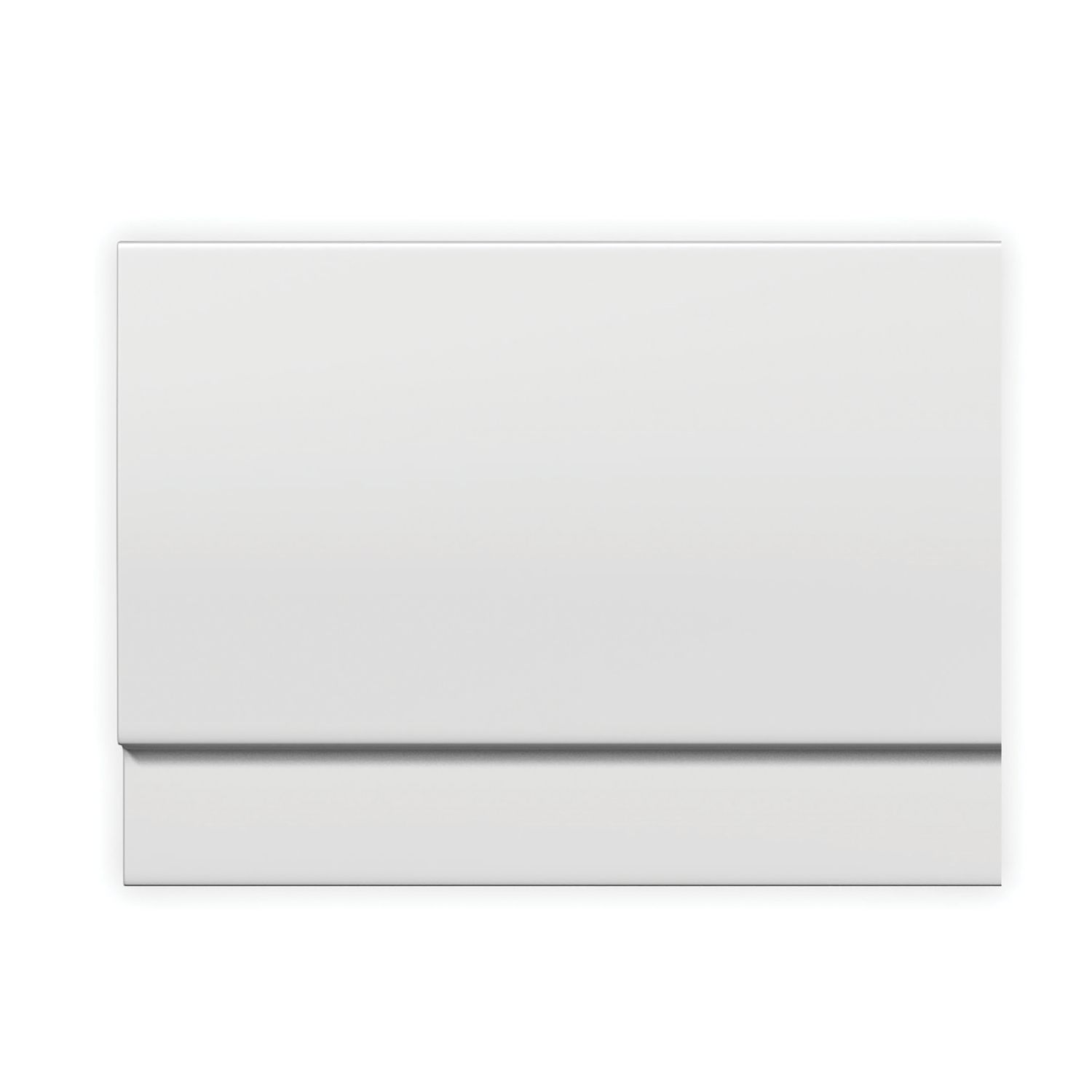 ETAL PVC End Bath Panel & Plinth 700mm White 2 Pack (981RL)