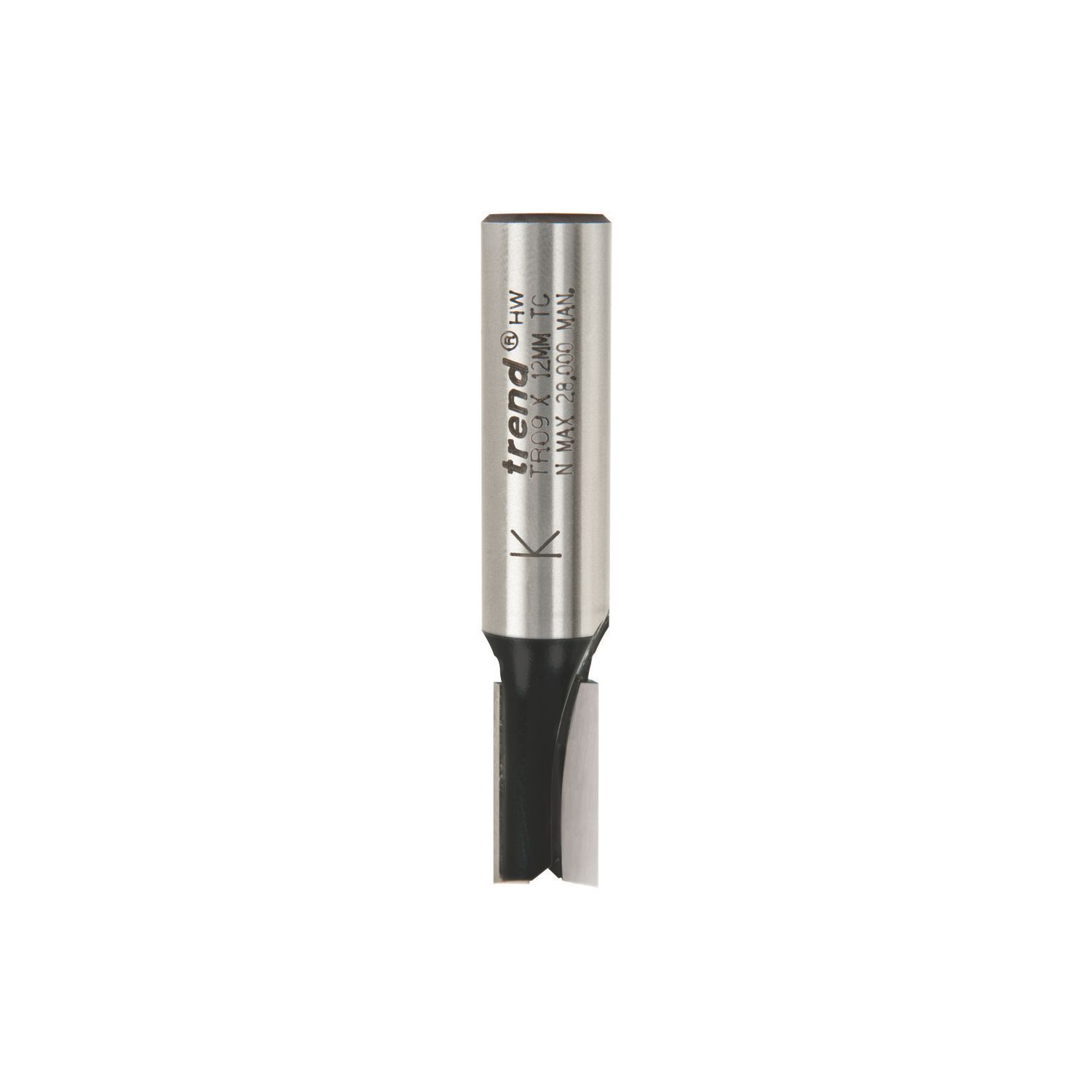 Trend TR09X1/2TC 1/2" Straight Router Cutter 10mm x 19mm (98688)