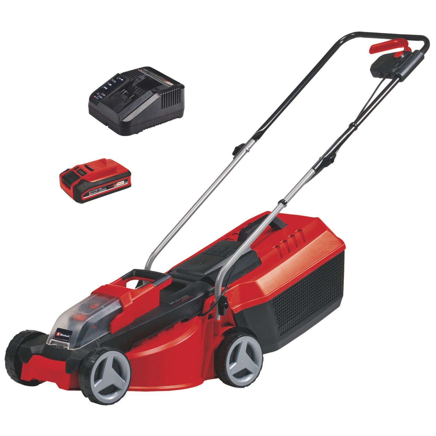 Einhell GE-CM 18/30 Li 18V 1 x 3.0Ah Li-Ion Power X-Change Brushless Cordless 30cm Lawn Mower (986FC)