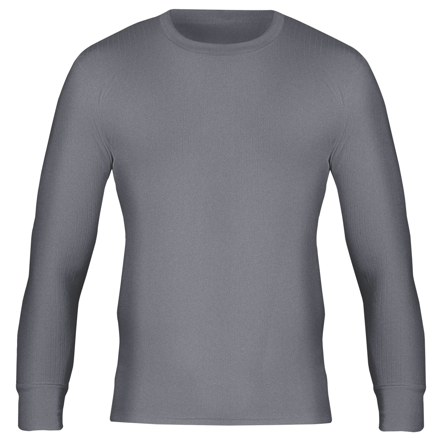 Workforce WFU2600 Long Sleeve Thermal T-Shirt Base Grey Large 36-38" Chest (9875H)