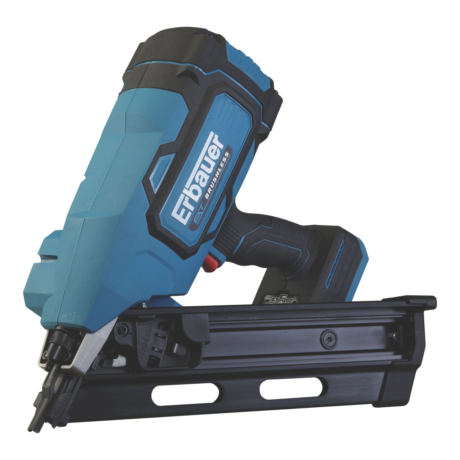 Erbauer 90mm 18V Li-Ion EXT Brushless First Fix Cordless Nail Gun - Bare (987PG)