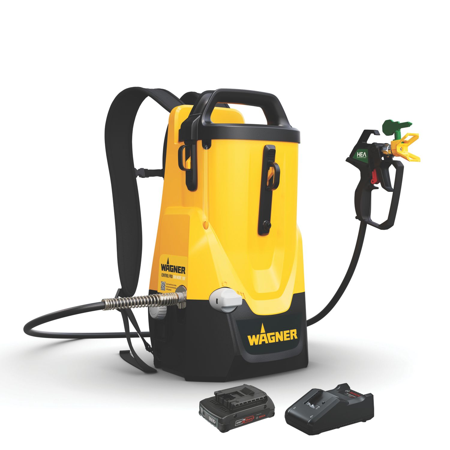 Wagner 18V 1 x 2Ah Li-Ion AMPShare Brushless Cordless Airless Paint Sprayer (988CY)