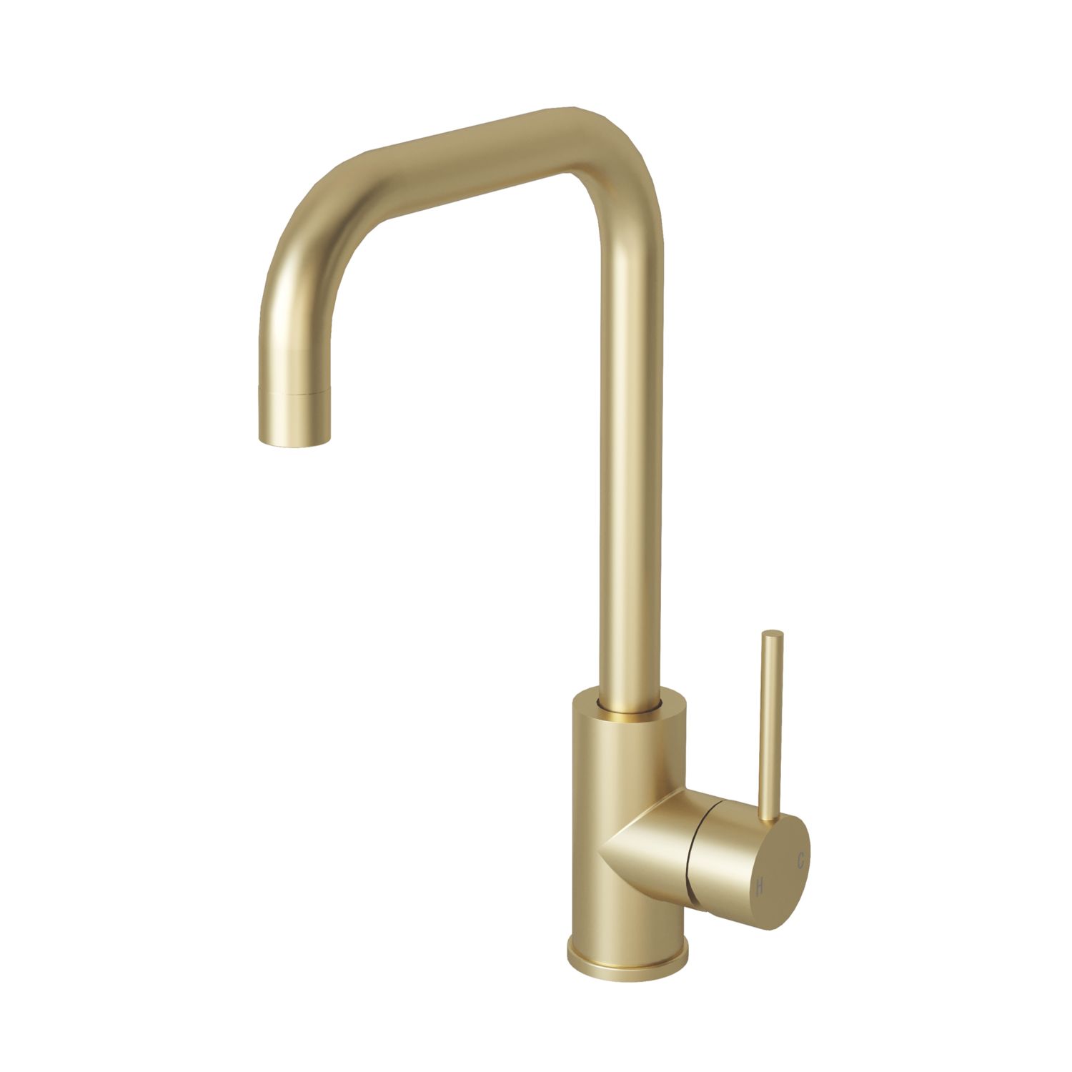 ETAL Trent Single Lever Kitchen Mixer Tap Brushed Brass (989FJ)