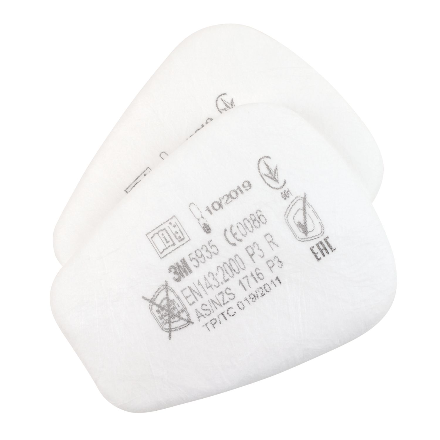 3M 5935 Particulate Filters P3R 2 Pack (9900G)