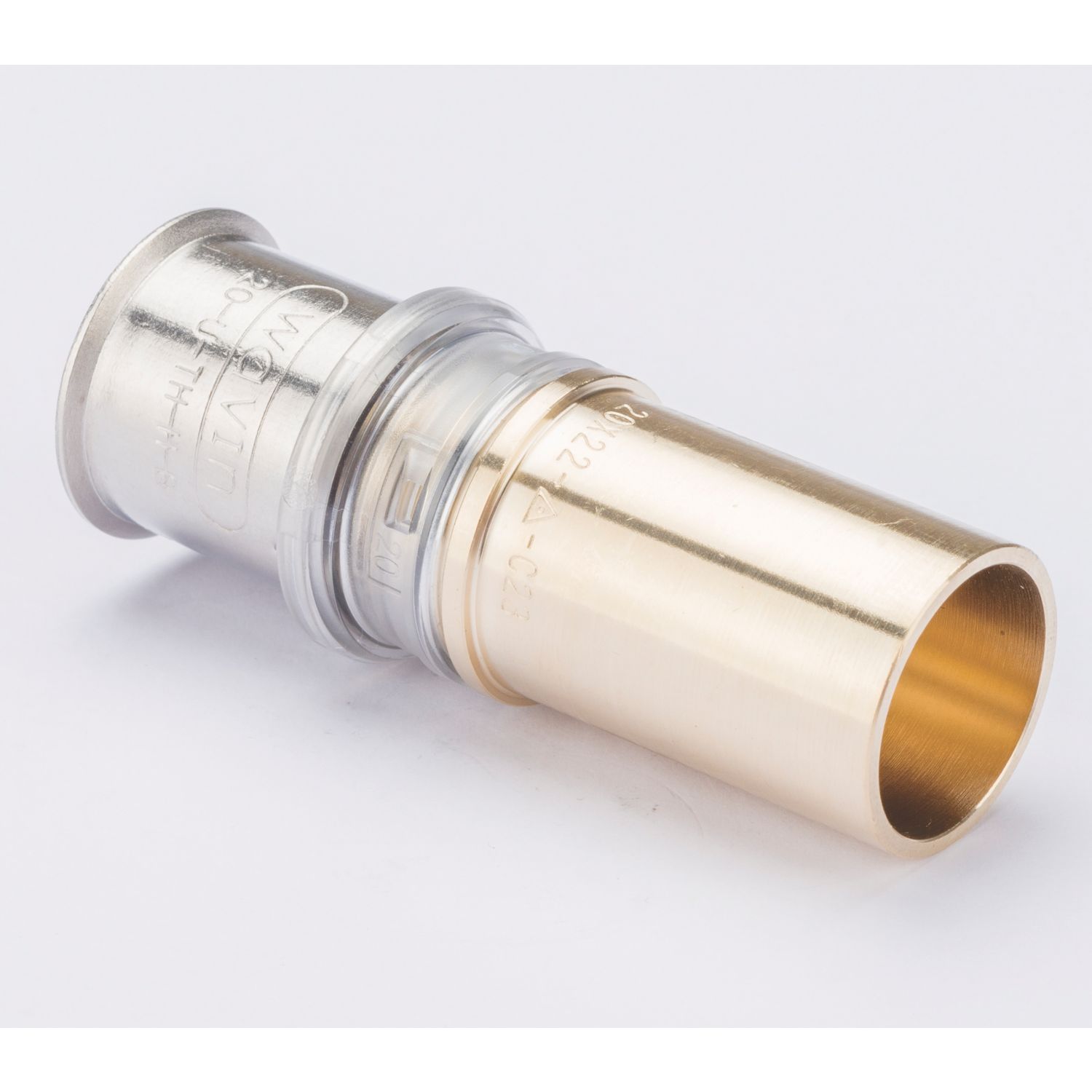 Wavin Tigris Multi-Layer Composite Press-Fit Adapting Coupler to Copper 20mm x 22mm 5 Pack (992RM)