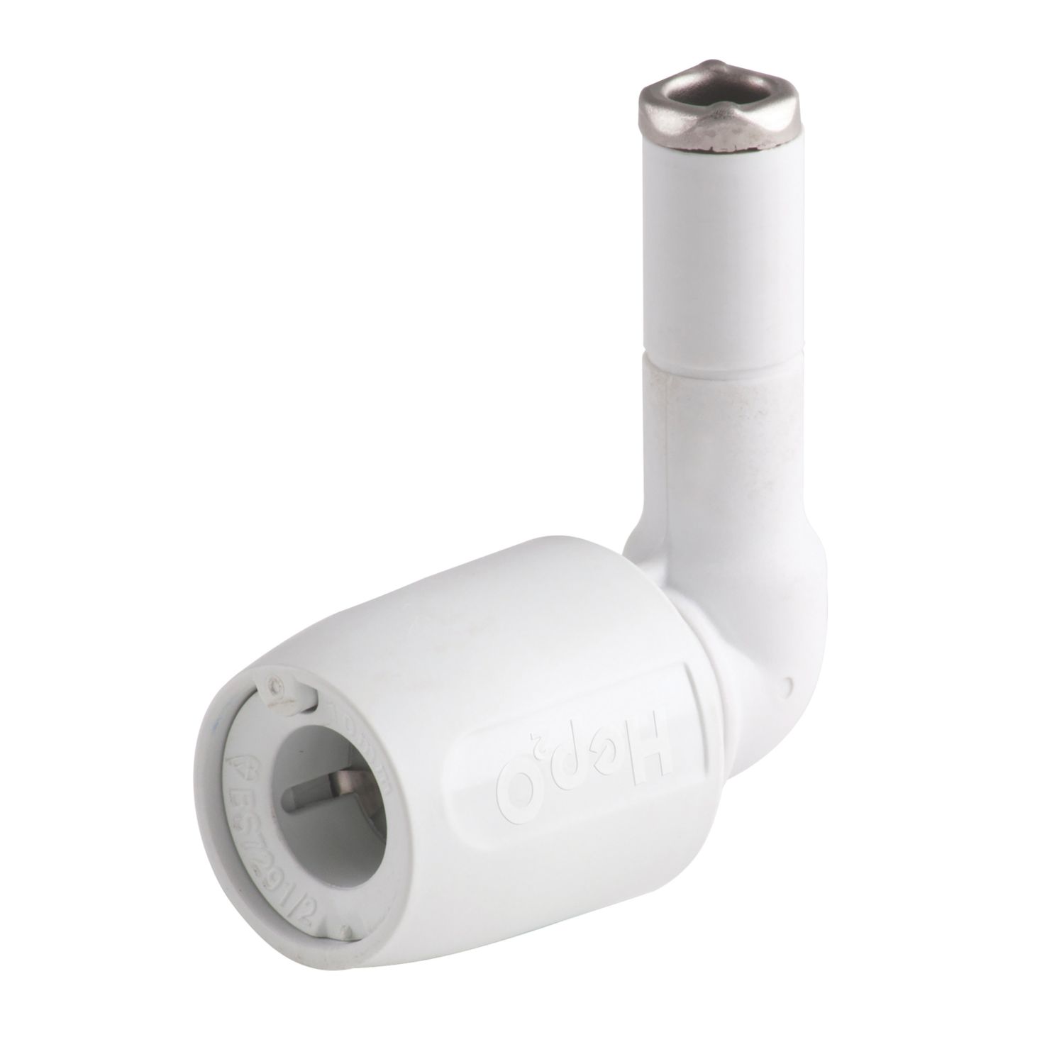 Hep2O Plastic Push-Fit Equal 90° Stem Elbow 10mm (9944F)