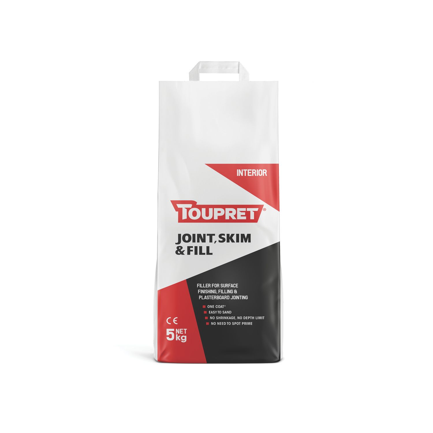 Toupret Joint, Skim & Fill Quick Dry 5kg (994JJ)