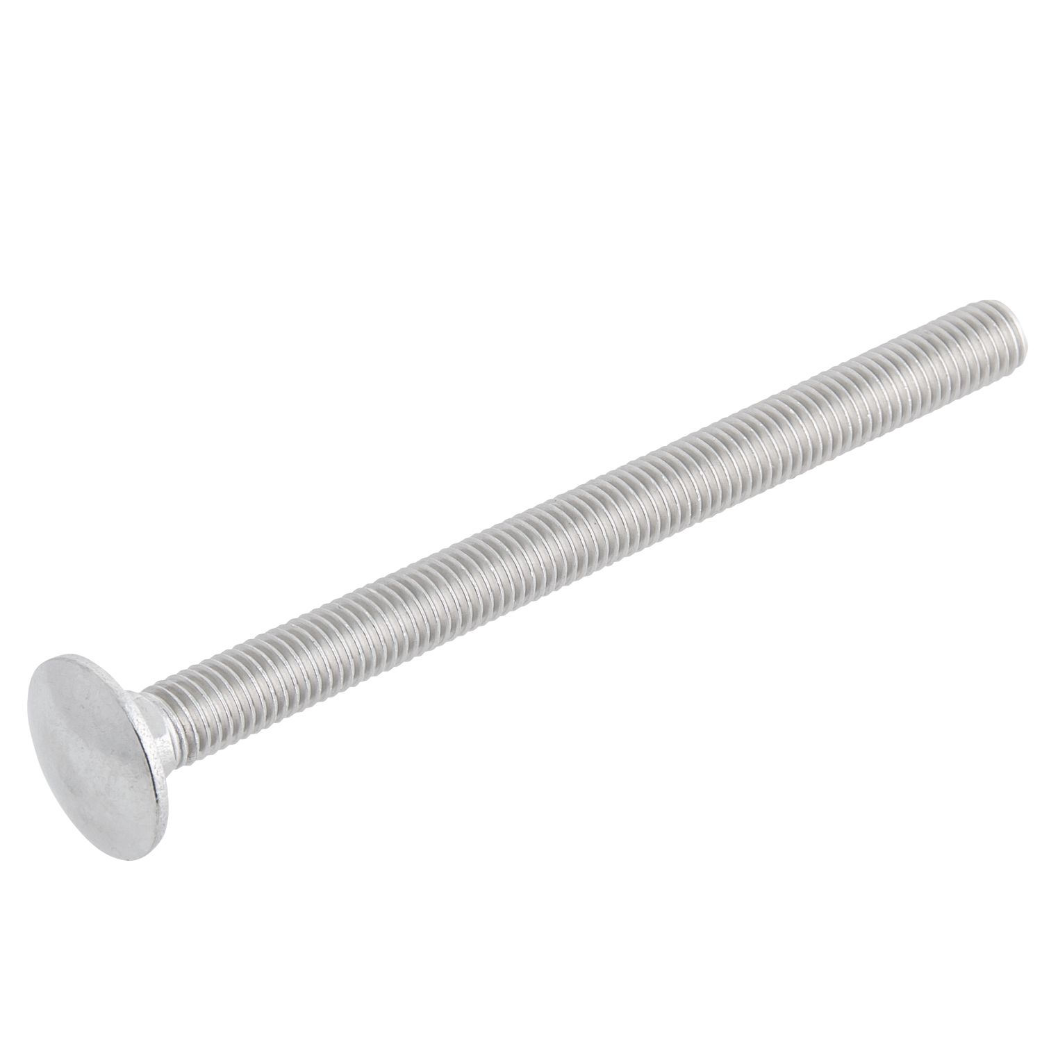 Easyfix Threaded Coach Bolts A2 Stainless Steel M10 x 130mm 10 Pack (9956T)